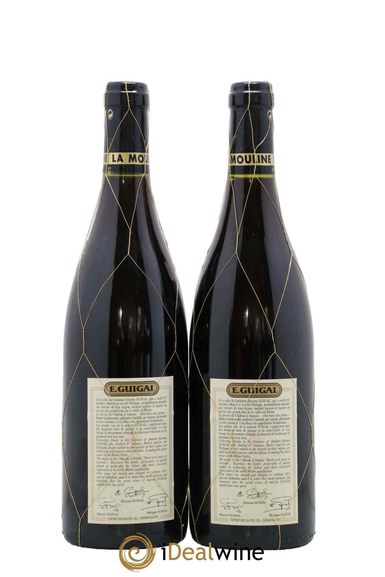 Côte-Rôtie La Mouline Guigal 2002 - Lotto di 2 bottiglie - 1