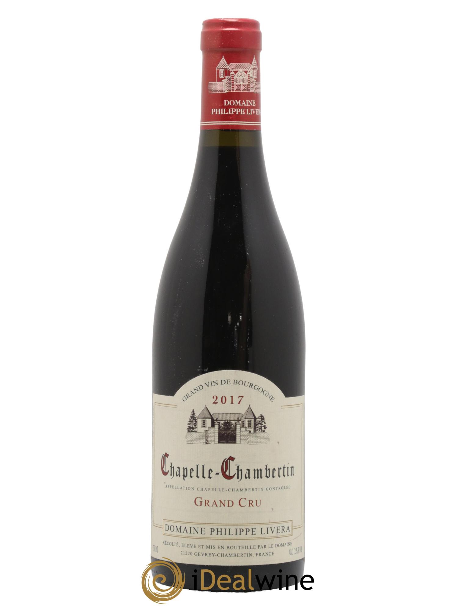 Chapelle-Chambertin Grand Cru Tilleuls (Domaine des) - Philippe Livera 2017 - Lot de 1 bouteille - 0