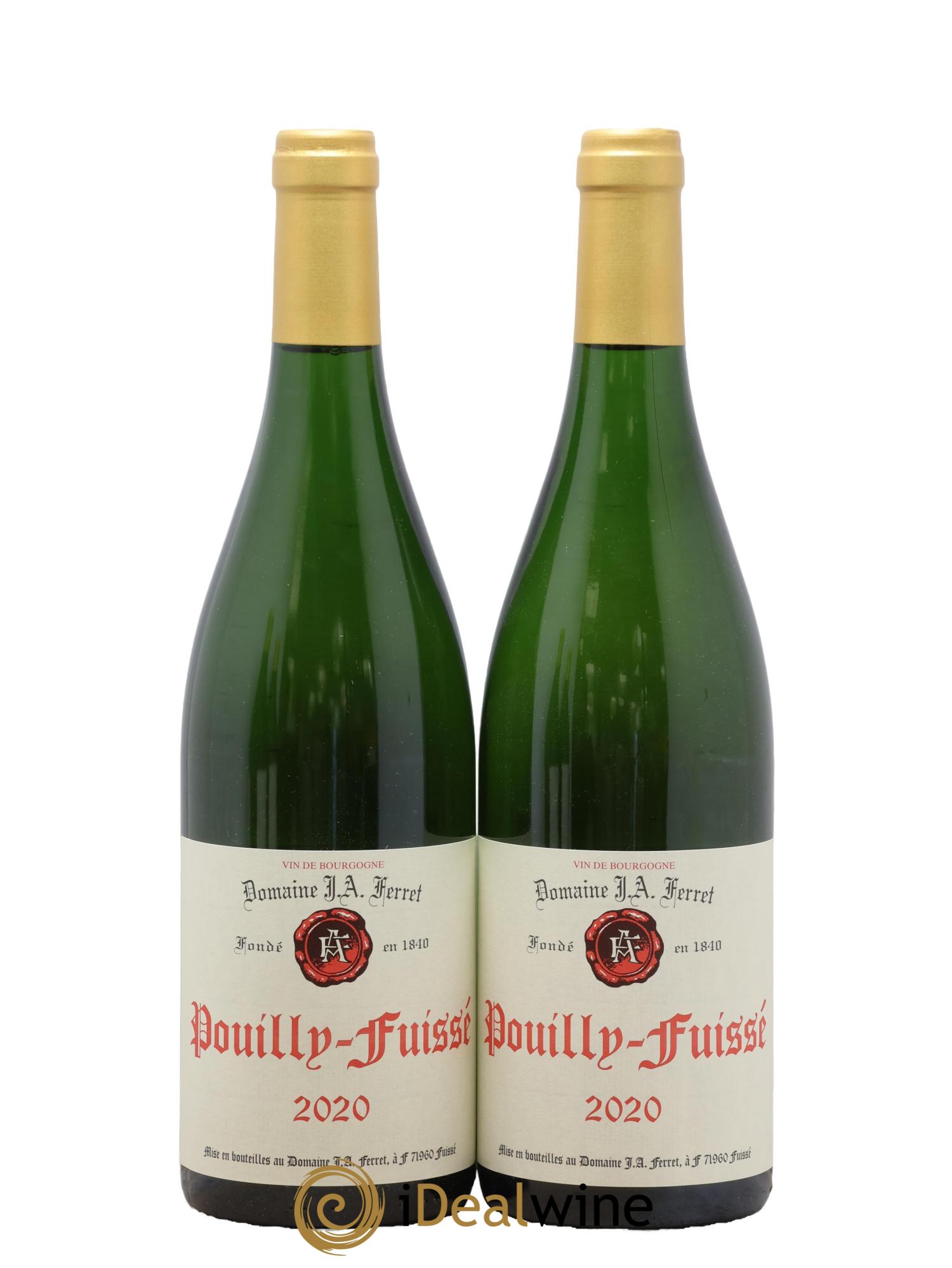 Pouilly-Fuissé J.A. Ferret (Domaine) 2020 - Lot of 2 bottles - 0