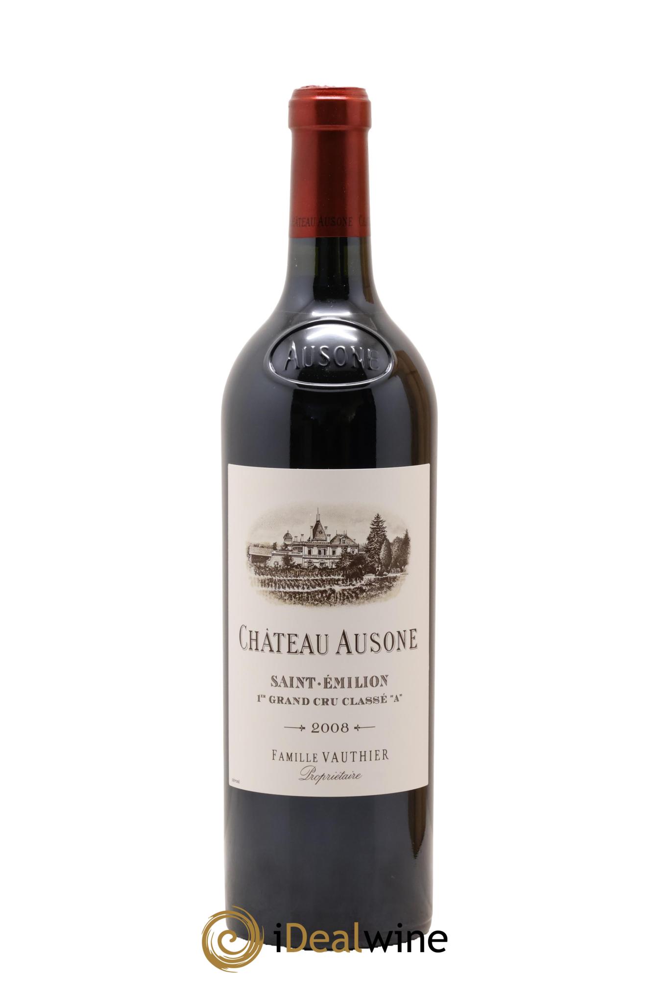 Château Ausone 1er Grand Cru Classé A 2008 - Lot de 1 bouteille - 1