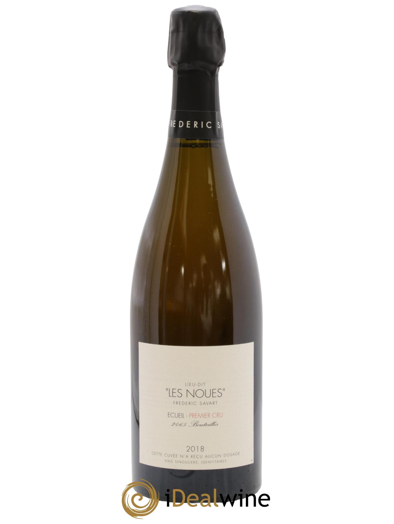 Les Noues 1er Cru Extra-Brut Savart 2018 - Posten von 1 Flasche - 0