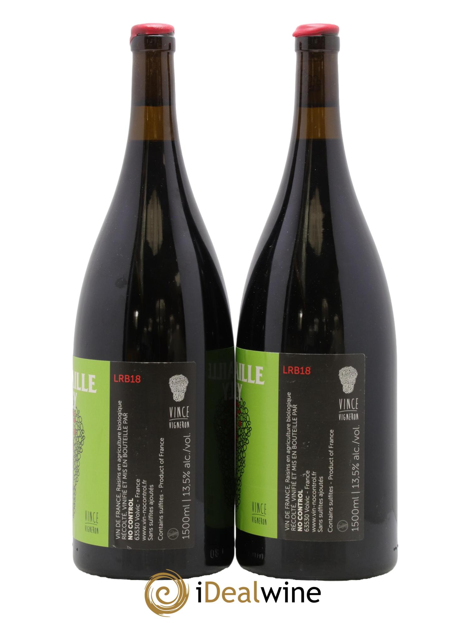 Vin de France Rockaille Billy No Control Vincent Marie 2018 - Lotto di 2 magnum - 1