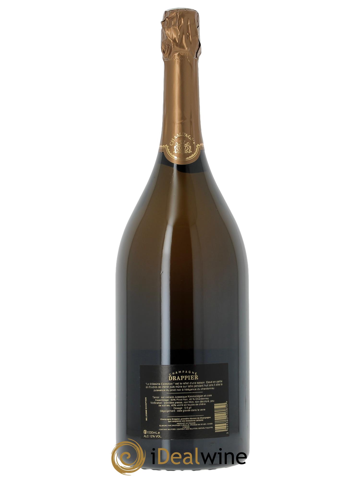 Millésime Exception Drappier  2016 - Lot de 1 magnum - 1