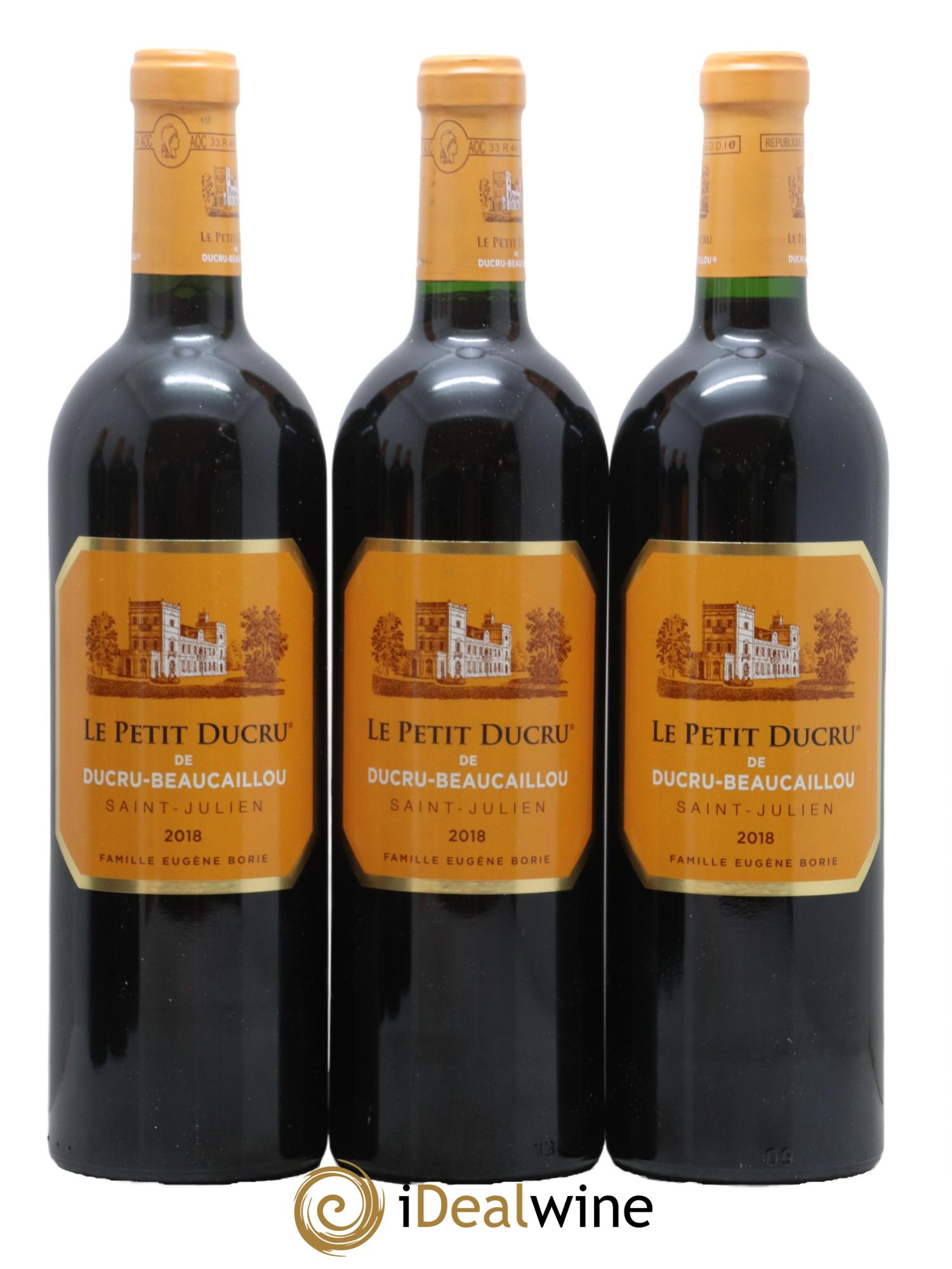 Le Petit Ducru de Ducru-Beaucaillou 2018 - Lot de 6 bouteilles - 1
