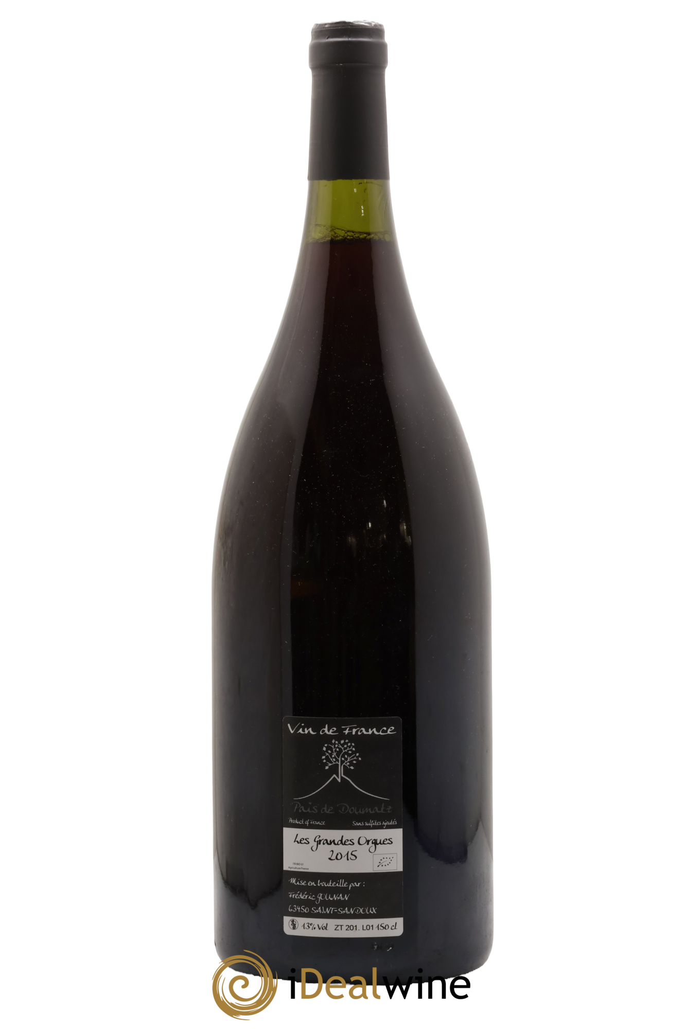 Vin de France Les Grandes Orgues Vignoble de l'Arbre Blanc 2015 - Lot of 1 magnum - 1