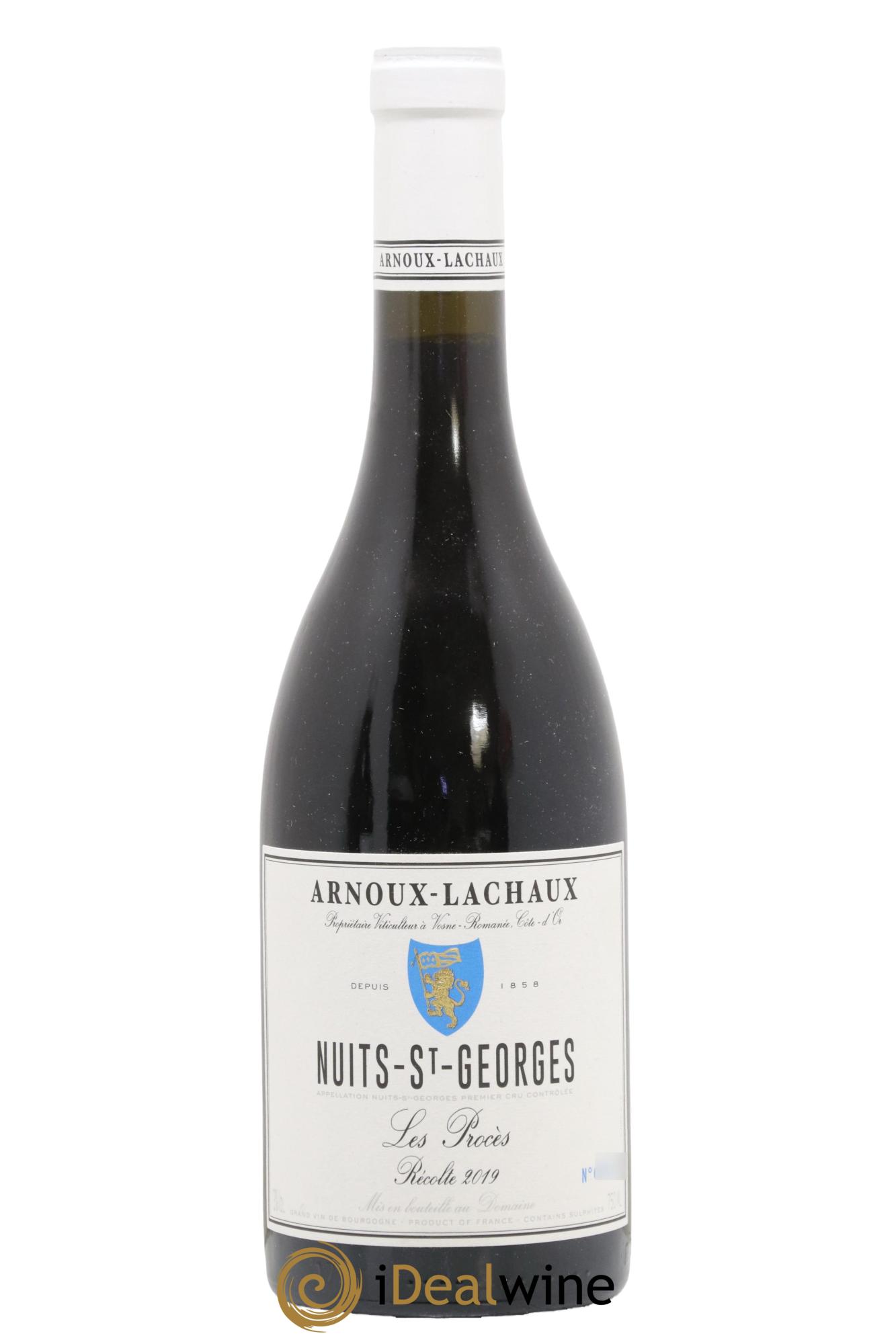 Nuits-Saint-Georges 1er Cru Les Procès Arnoux-Lachaux (Domaine)  2019 - Lot de 1 bouteille - 0