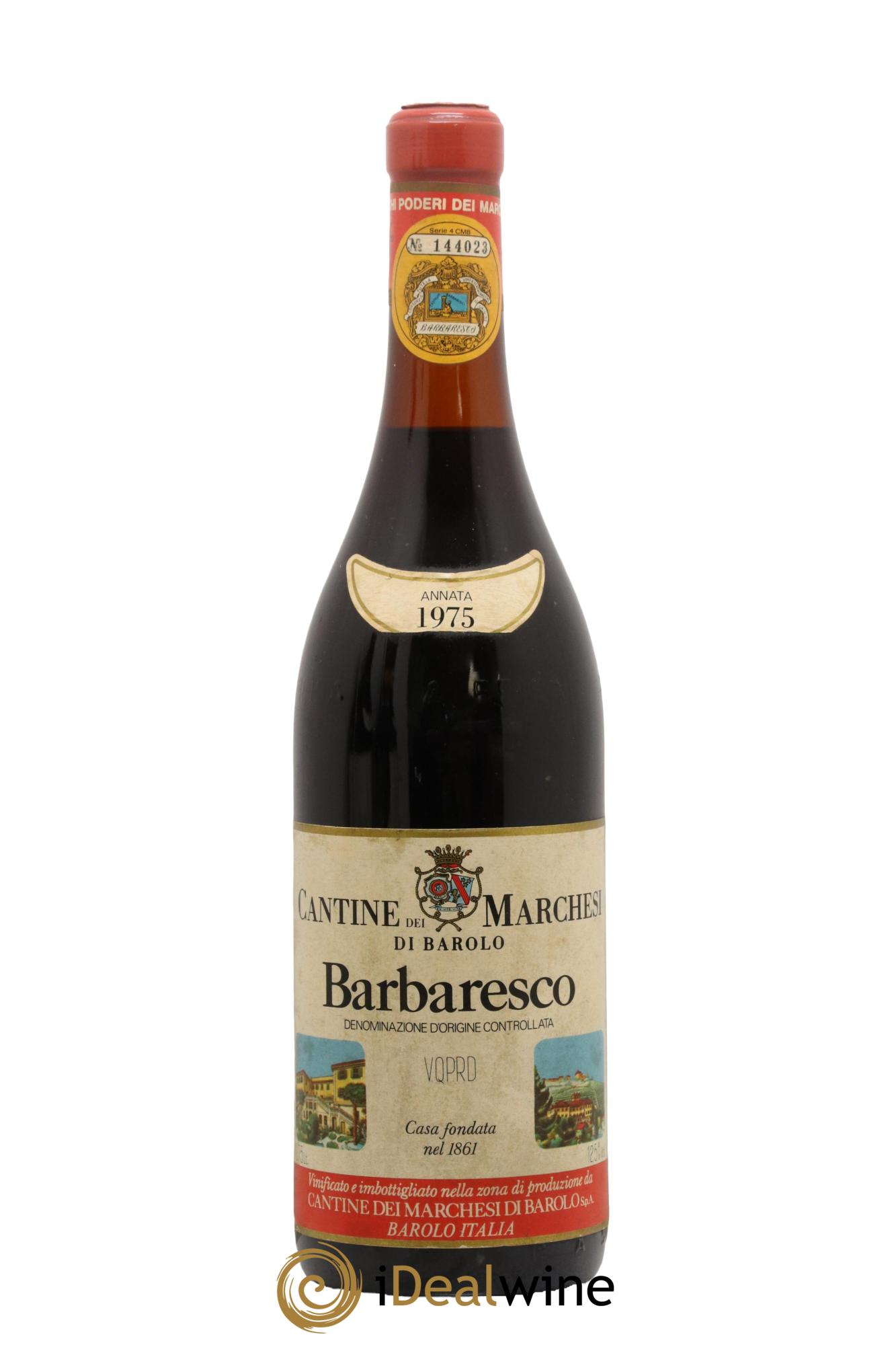 Barbaresco DOCG Marchesi di Barolo 1975 - Lot of 1 bottle - 0
