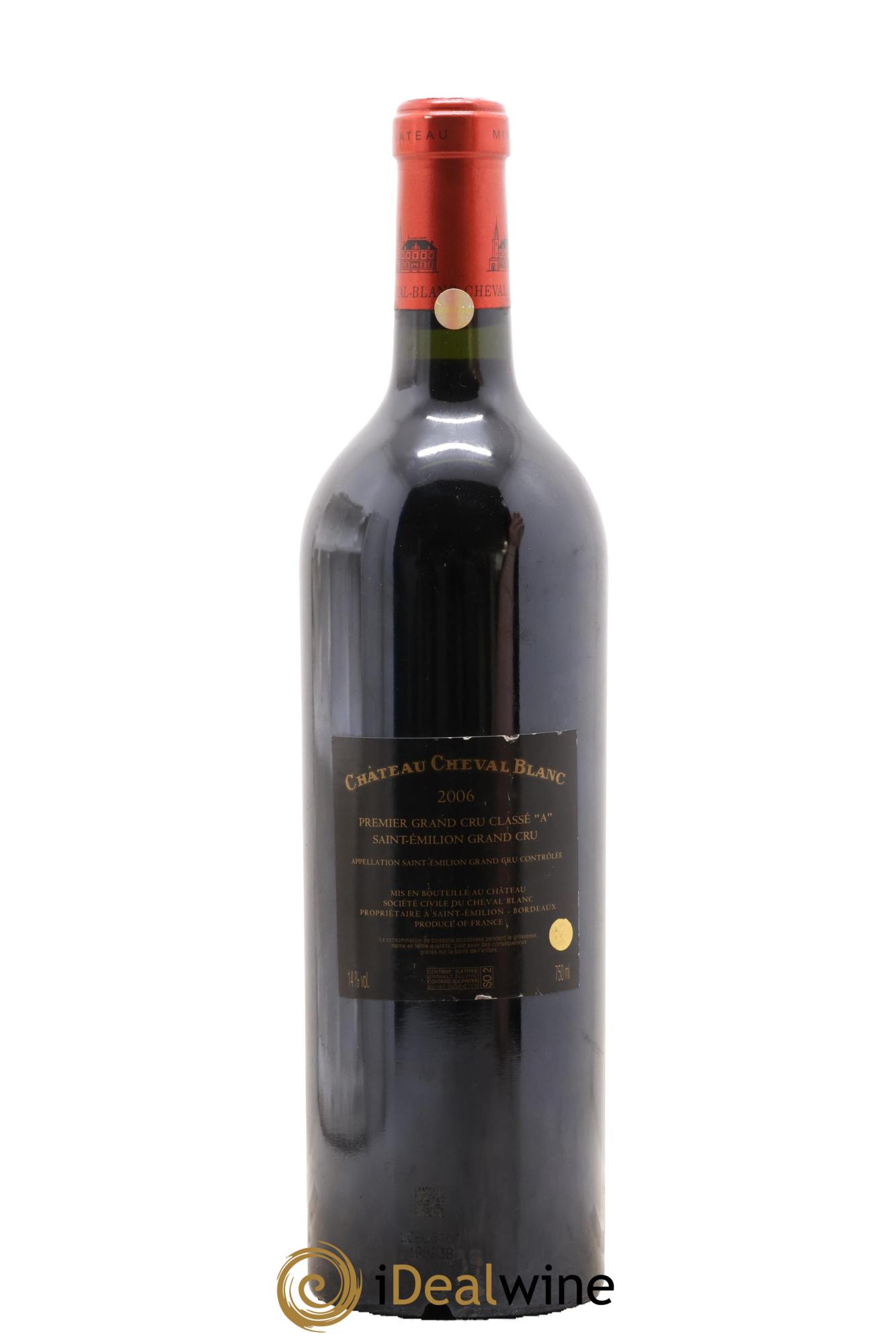 Château Cheval Blanc 1er Grand Cru Classé A 2006 - Posten von 1 Flasche - 1