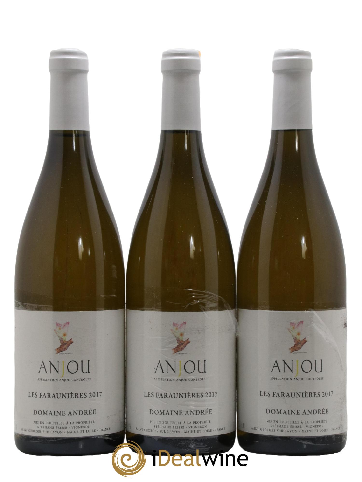 Anjou Les Faraunières Andrée (Domaine) 2017 - Lot de 3 bouteilles - 0