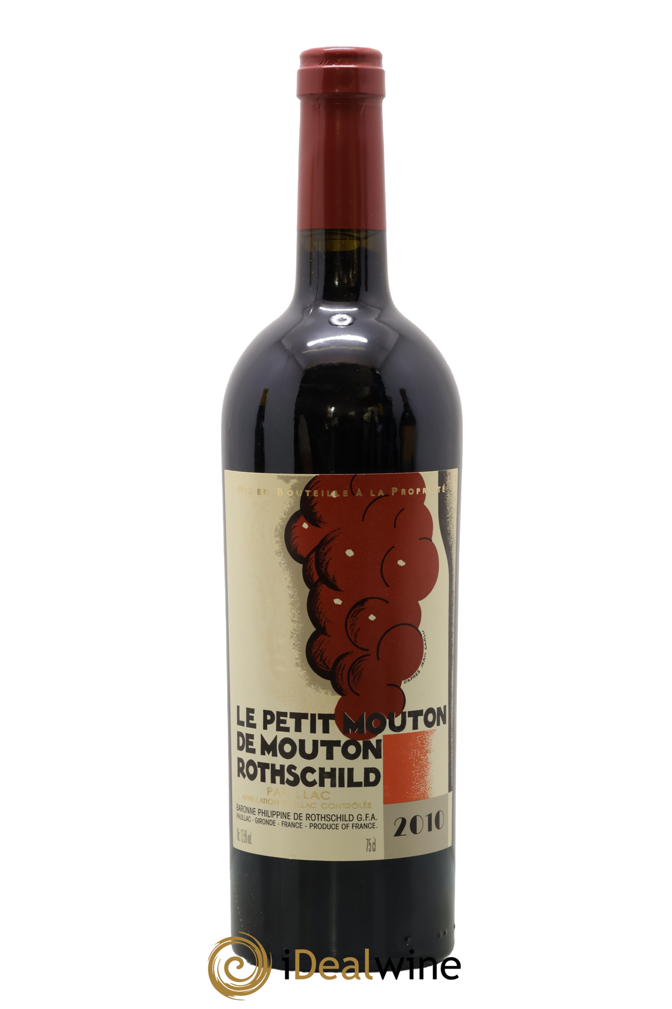 Petit Mouton Second Vin 2010 - Lot de 1 bouteille - 0