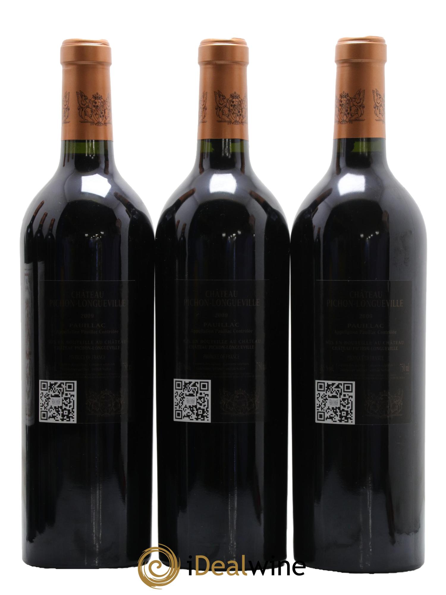Pichon Longueville Baron 2ème Grand Cru Classé 2009 - Lot de 6 bouteilles - 2