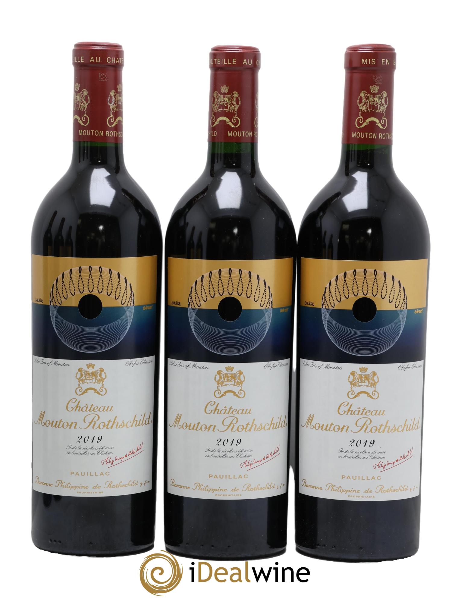 Château Mouton Rothschild 1er Grand Cru Classé 2019 - Lot of 6 bottles - 1