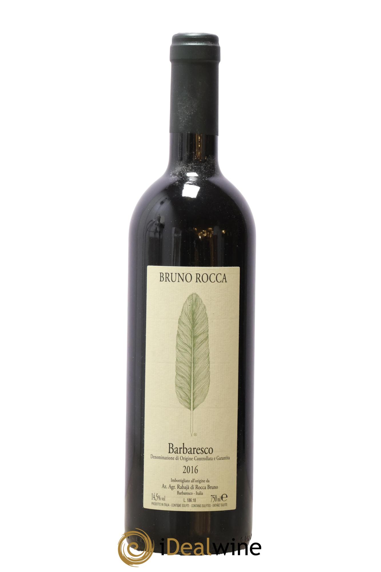 Barbaresco DOCG Bruno Rocca 2016 - Posten von 1 Flasche - 0