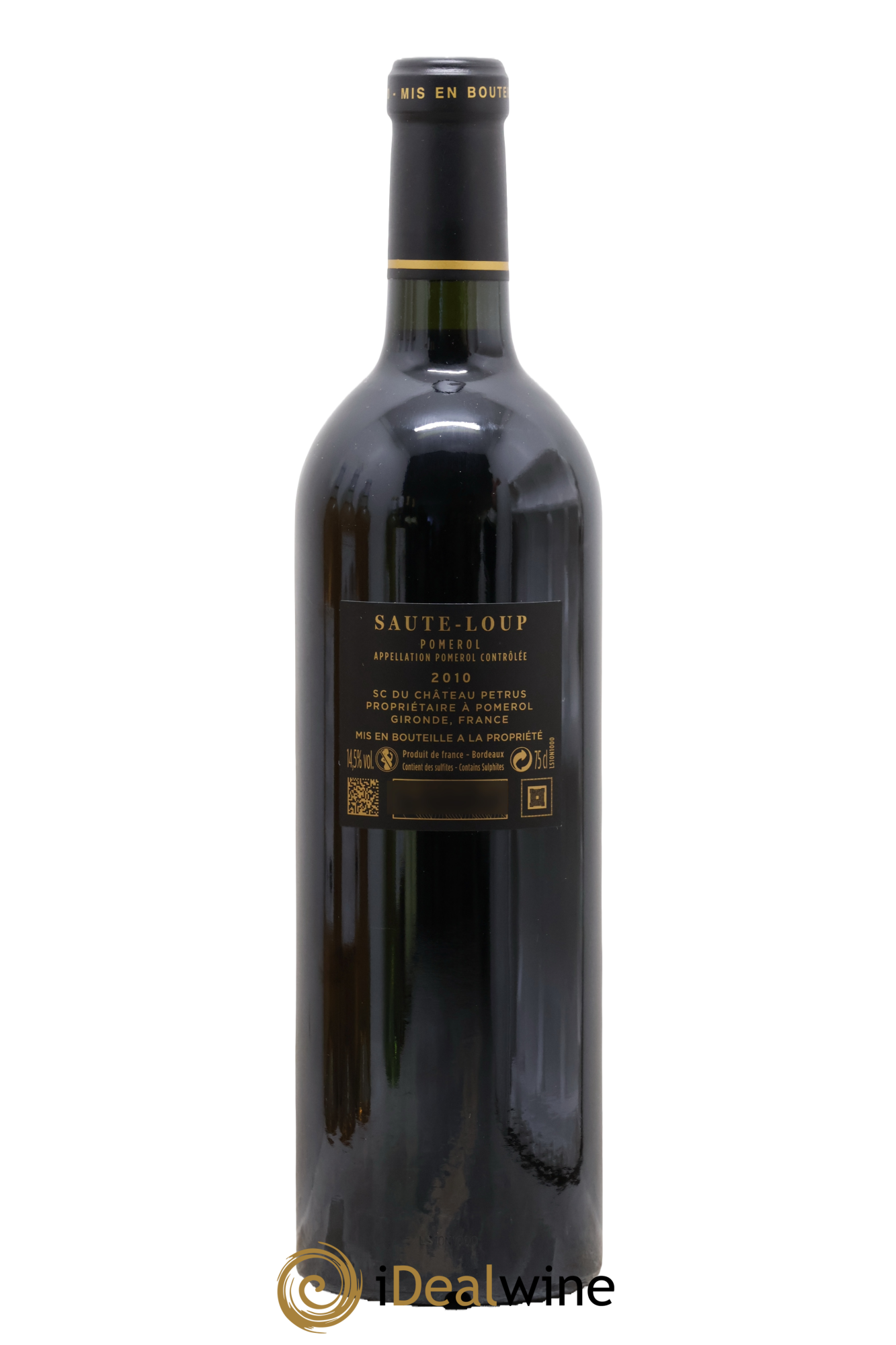 Saute Loup Réserve de la Famille 2010 - Lot of 1 bottle - 1