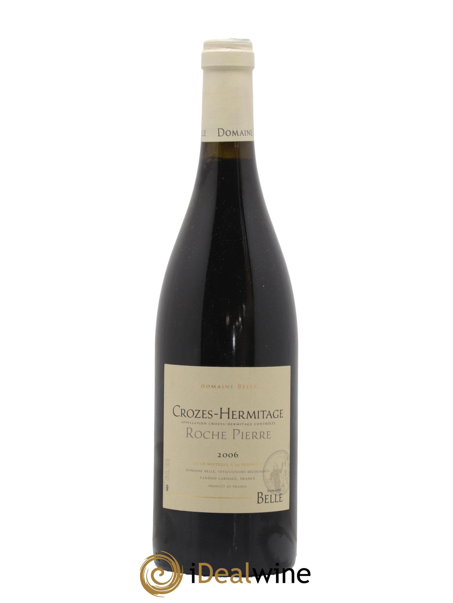 Crozes-Hermitage Roche Pierre Domaine Belle 2006 - Lot de 1 bouteille - 0