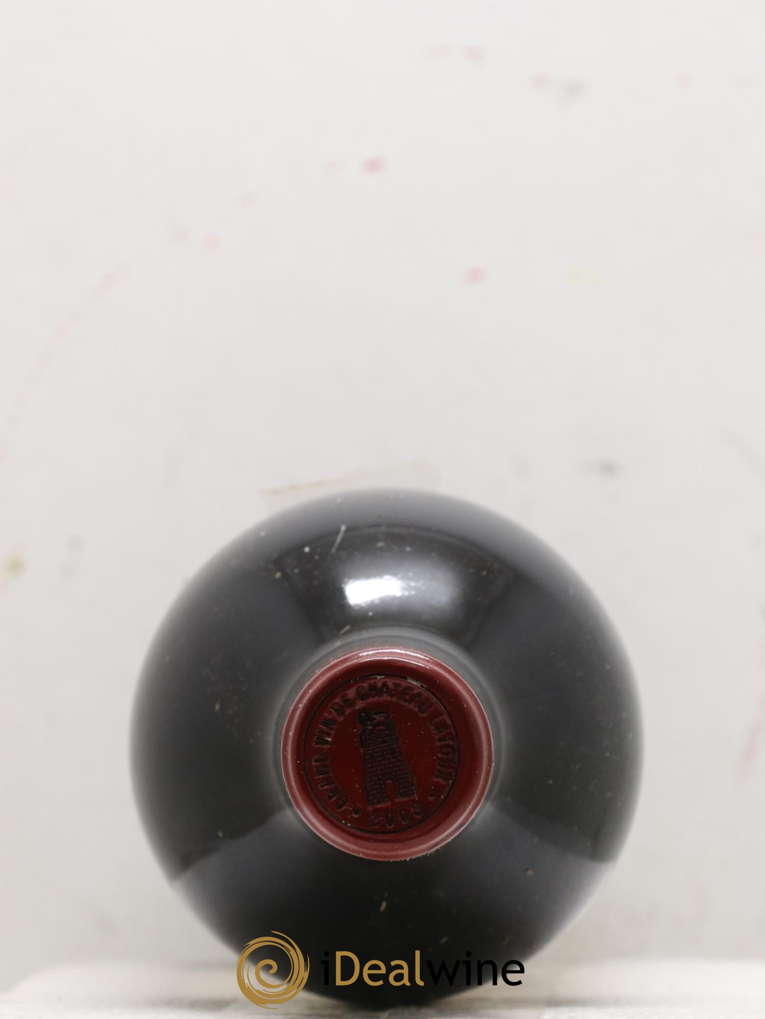 Château Latour 1er Grand Cru Classé 2003 - Lot de 1 bouteille - 2