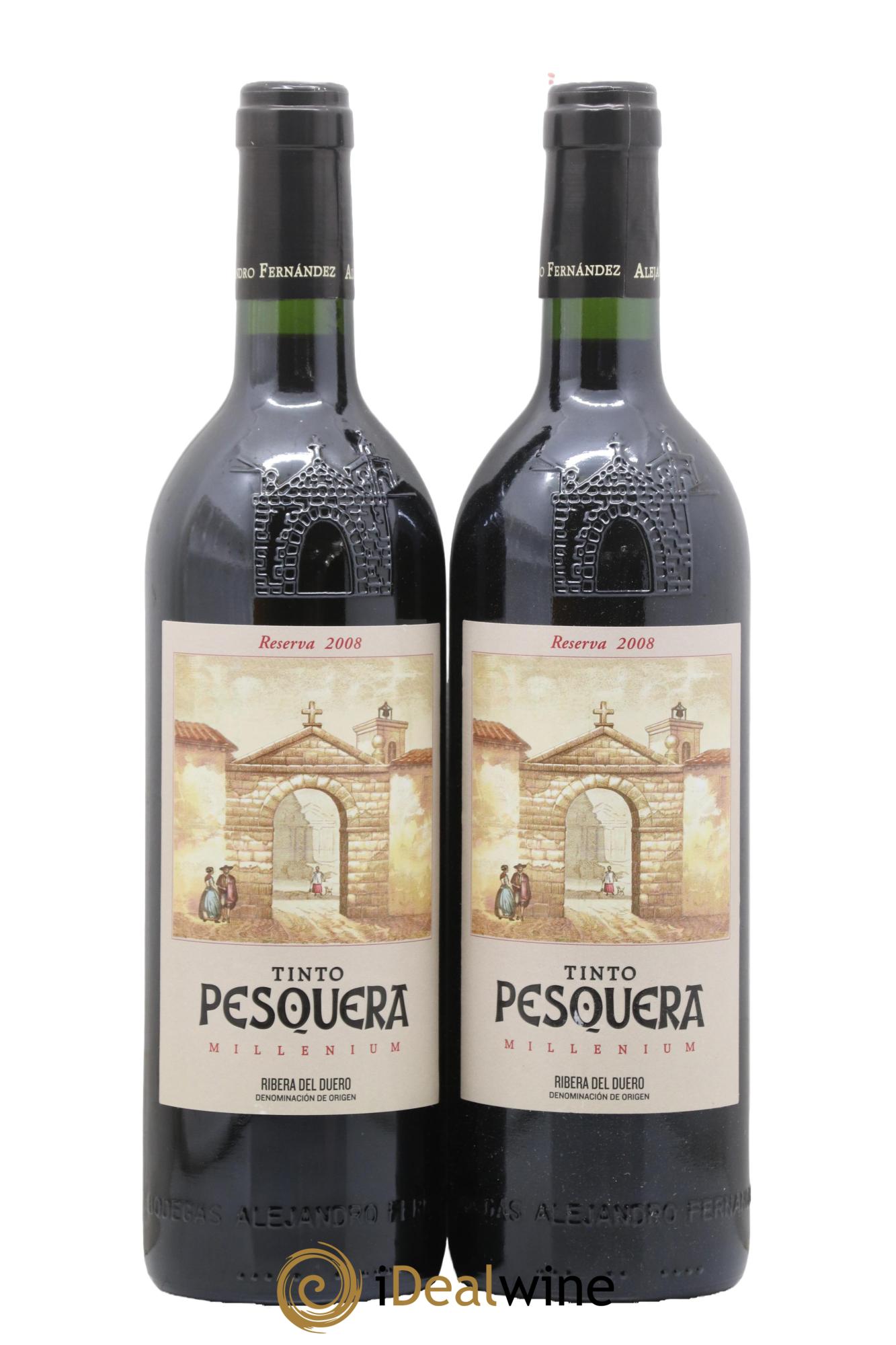 Ribera Del Duero DO Millenium Reserva Tinto Pesquera 2008 - Posten von 2 Flaschen - 0