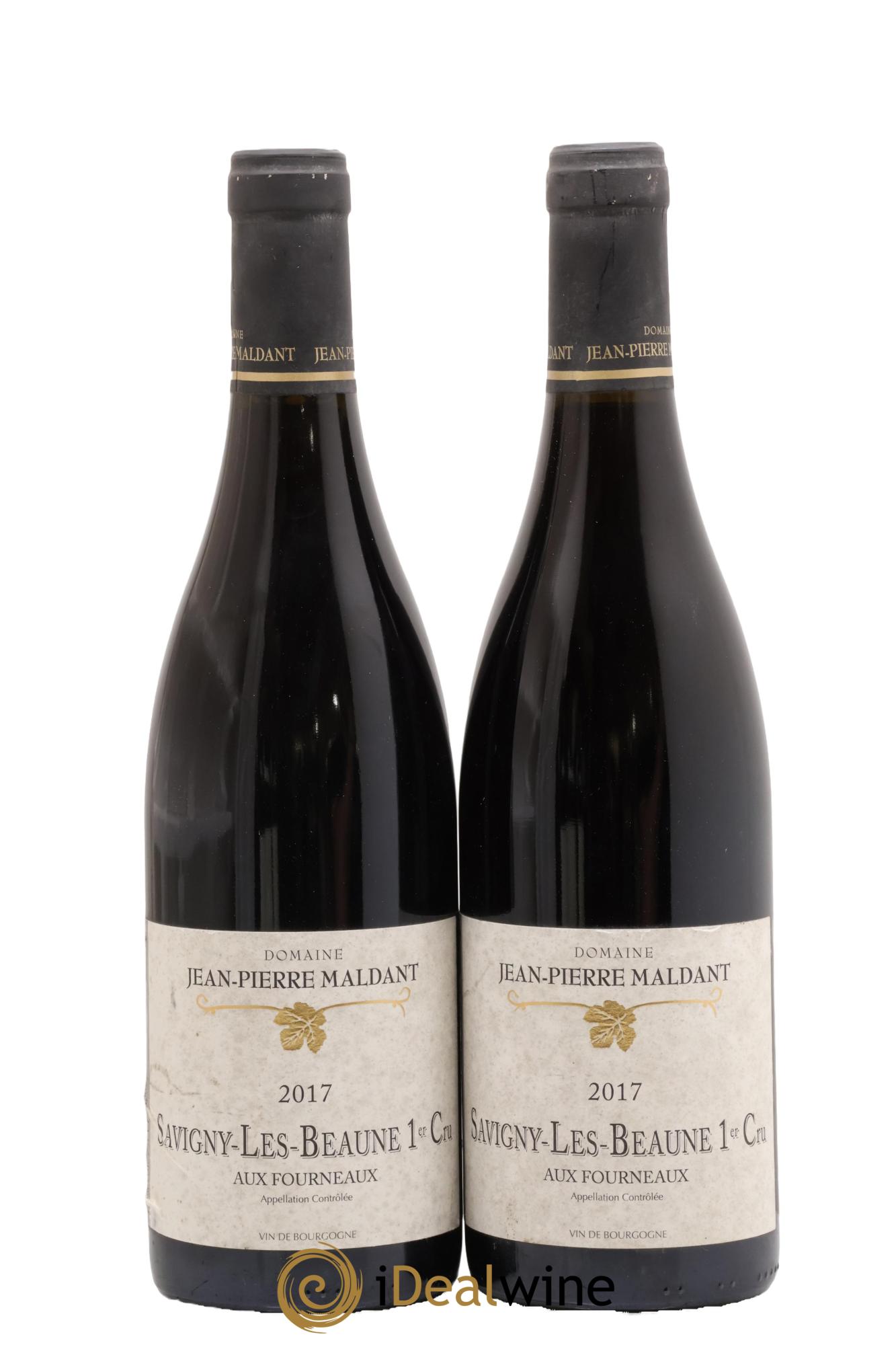 Savigny-lès-Beaune 1er Cru Aux Fourneaux Jean Pierre Maldant 2017 - Lot of 2 bottles - 0