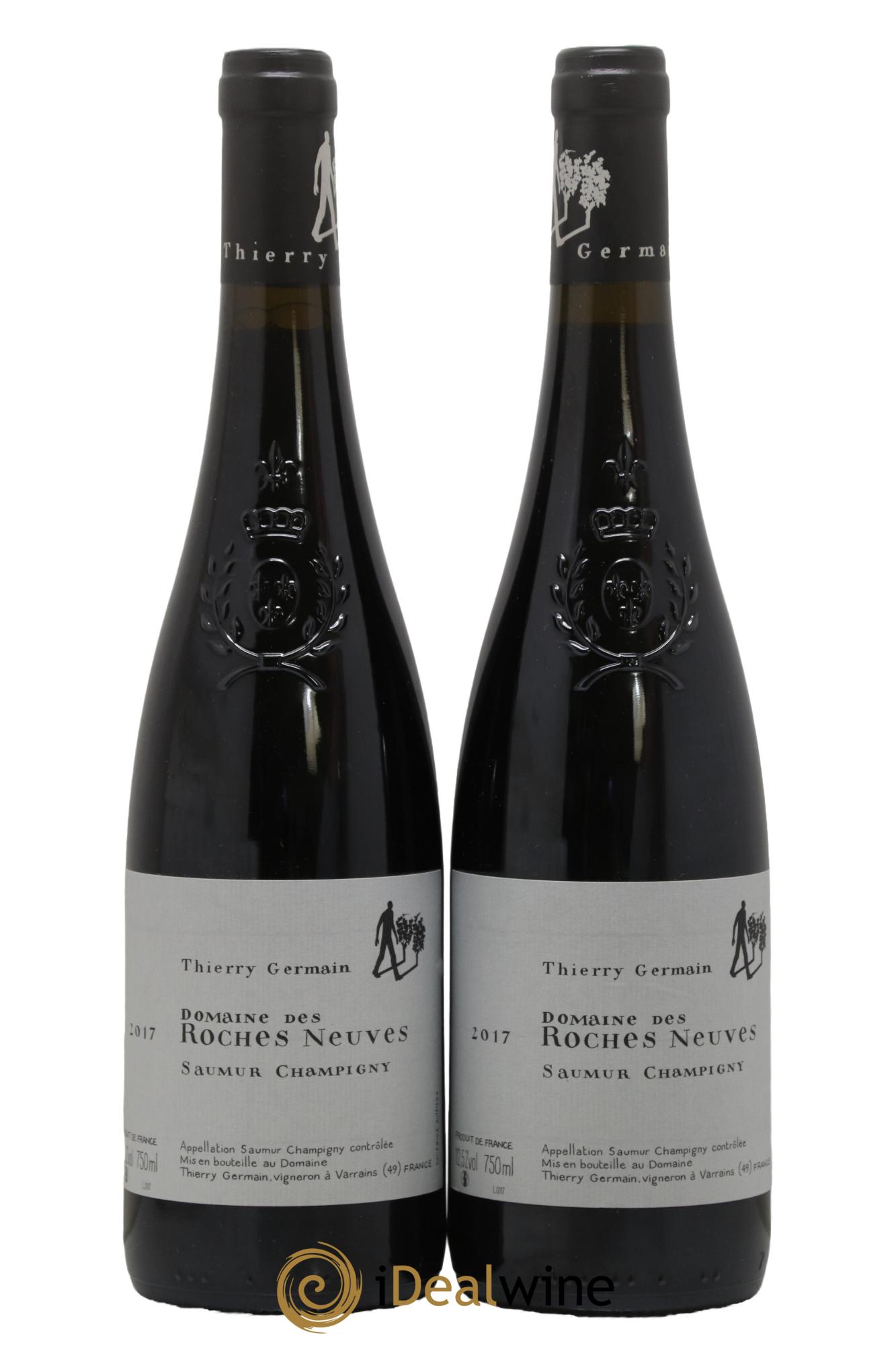 Saumur-Champigny Domaine des Roches Neuves - Thierry Germain 2017 - Lot of 2 bottles - 0