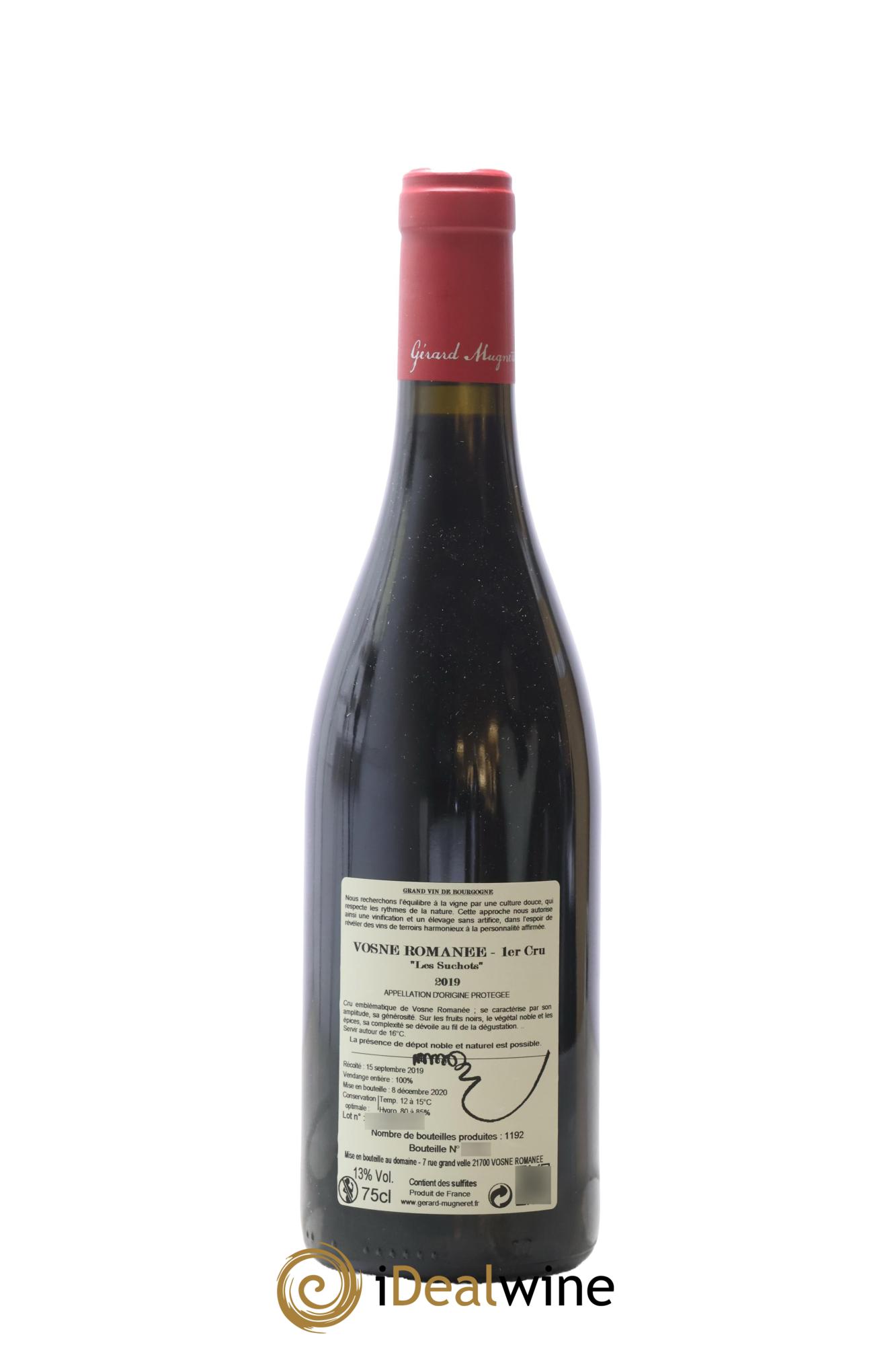 Vosne-Romanée 1er Cru Les Suchots Gérard Mugneret 2019 - Lotto di 1 bottiglia - 1
