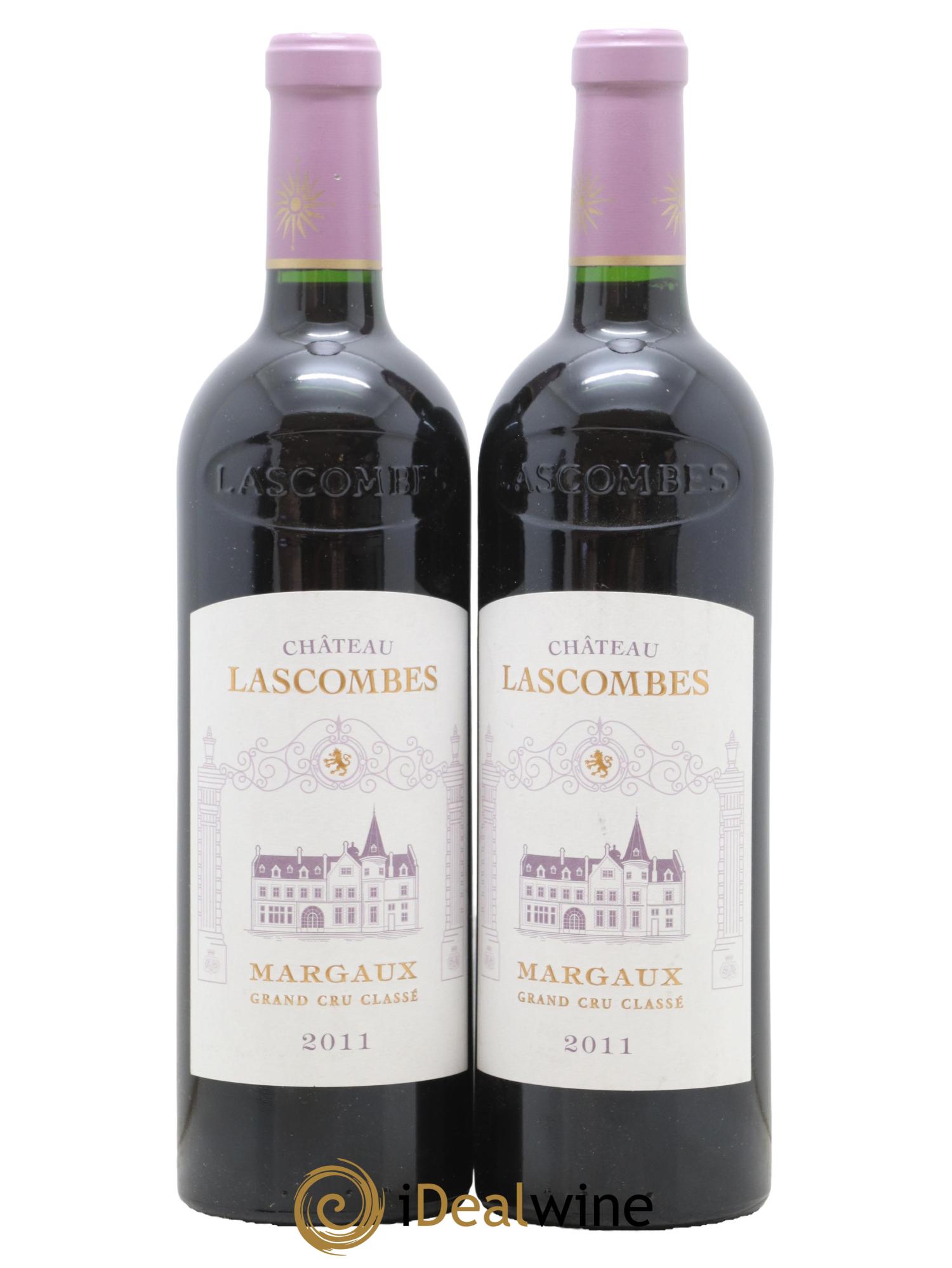 Château Lascombes 2ème Grand Cru Classé 2011 - Lot de 2 bouteilles - 0