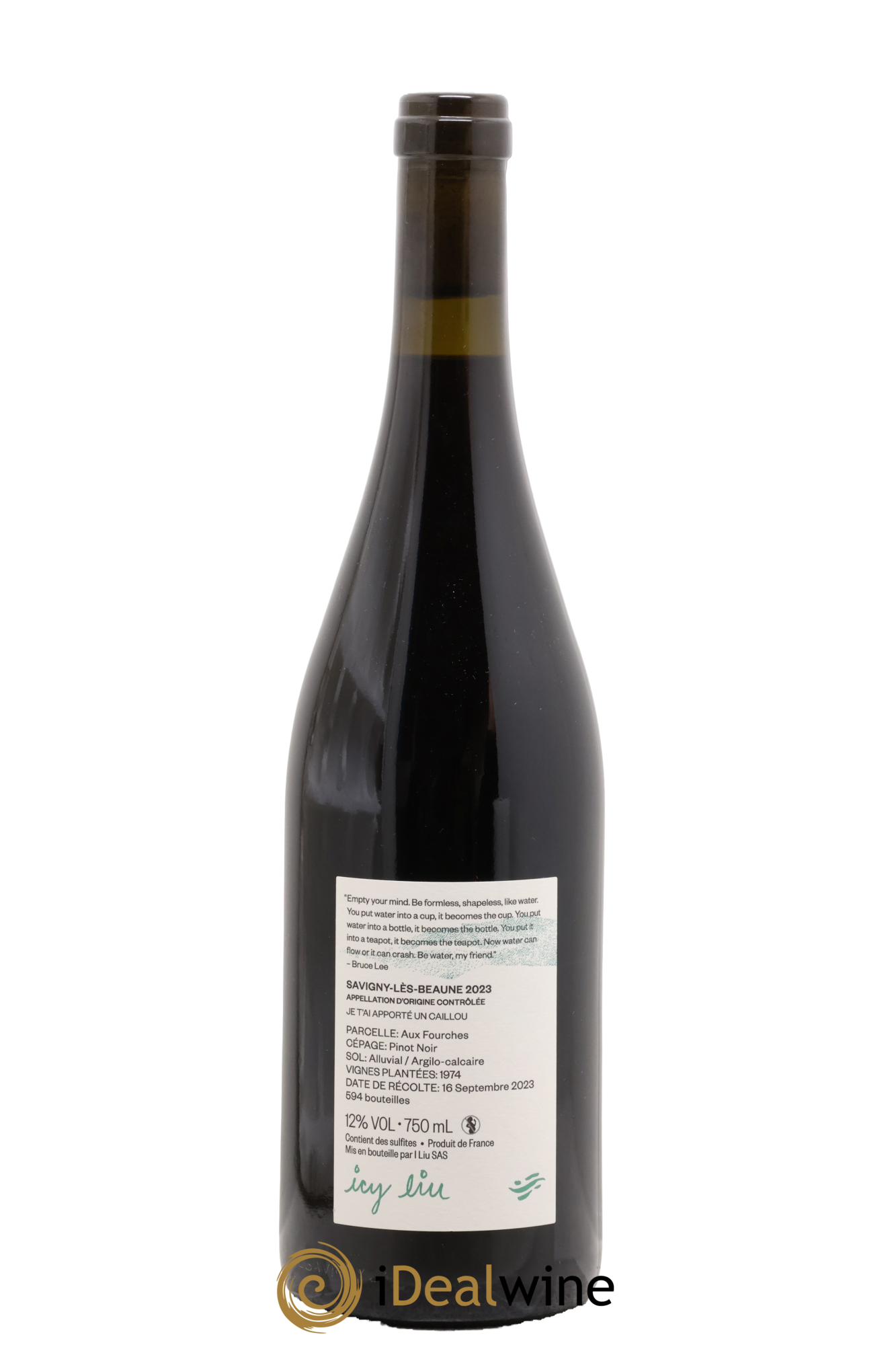 Savigny-lès-Beaune Je t'ai apporté un caillou Icy Liu 2023 - Lot of 1 bottle - 1
