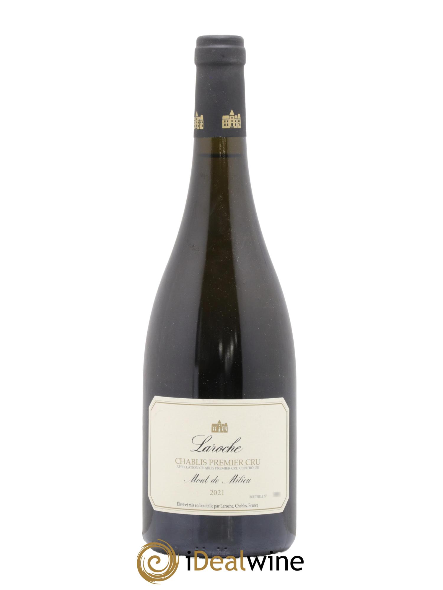 Chablis 1er Cru Mont de Milieu Domaine La Roche 2021 - Lot de 1 bouteille - 0