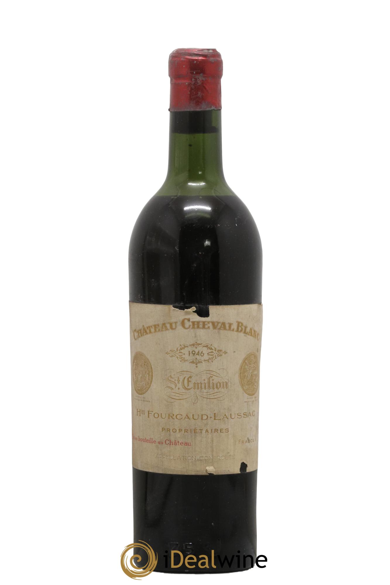 Château Cheval Blanc 1er Grand Cru Classé A 1946 - Lot de 1 bouteille - 0