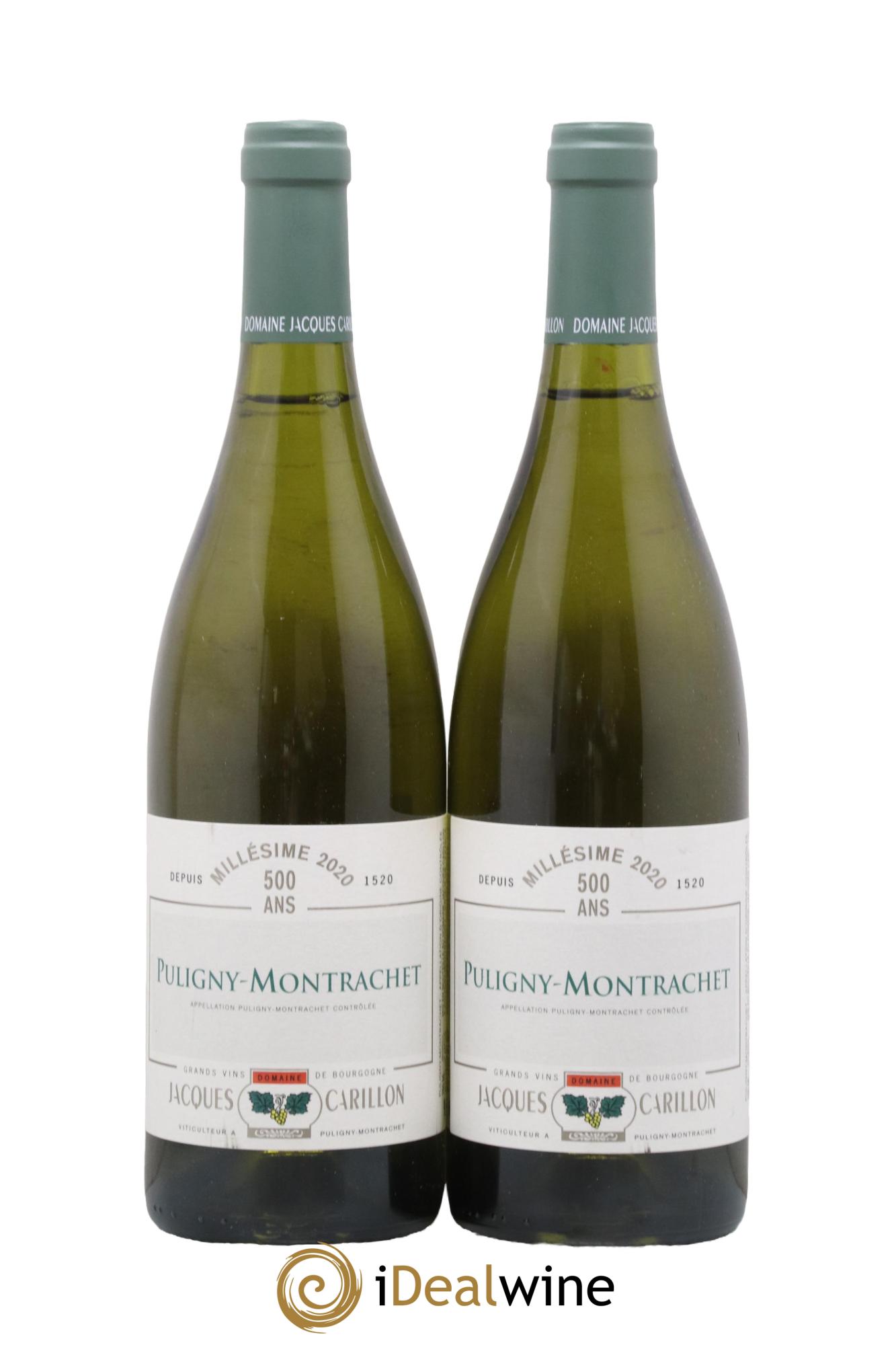 Puligny-Montrachet Jacques Carillon (Domaine) 2020 - Lot de 2 bouteilles - 0