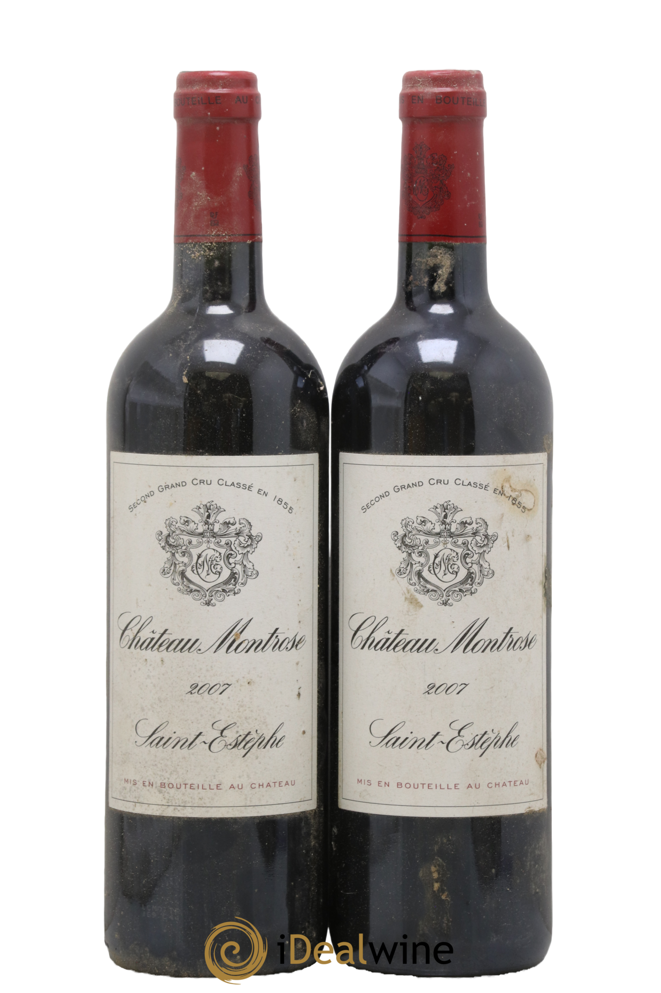 Château Montrose 2ème Grand Cru Classé 2007 - Lot of 2 bottles - 0