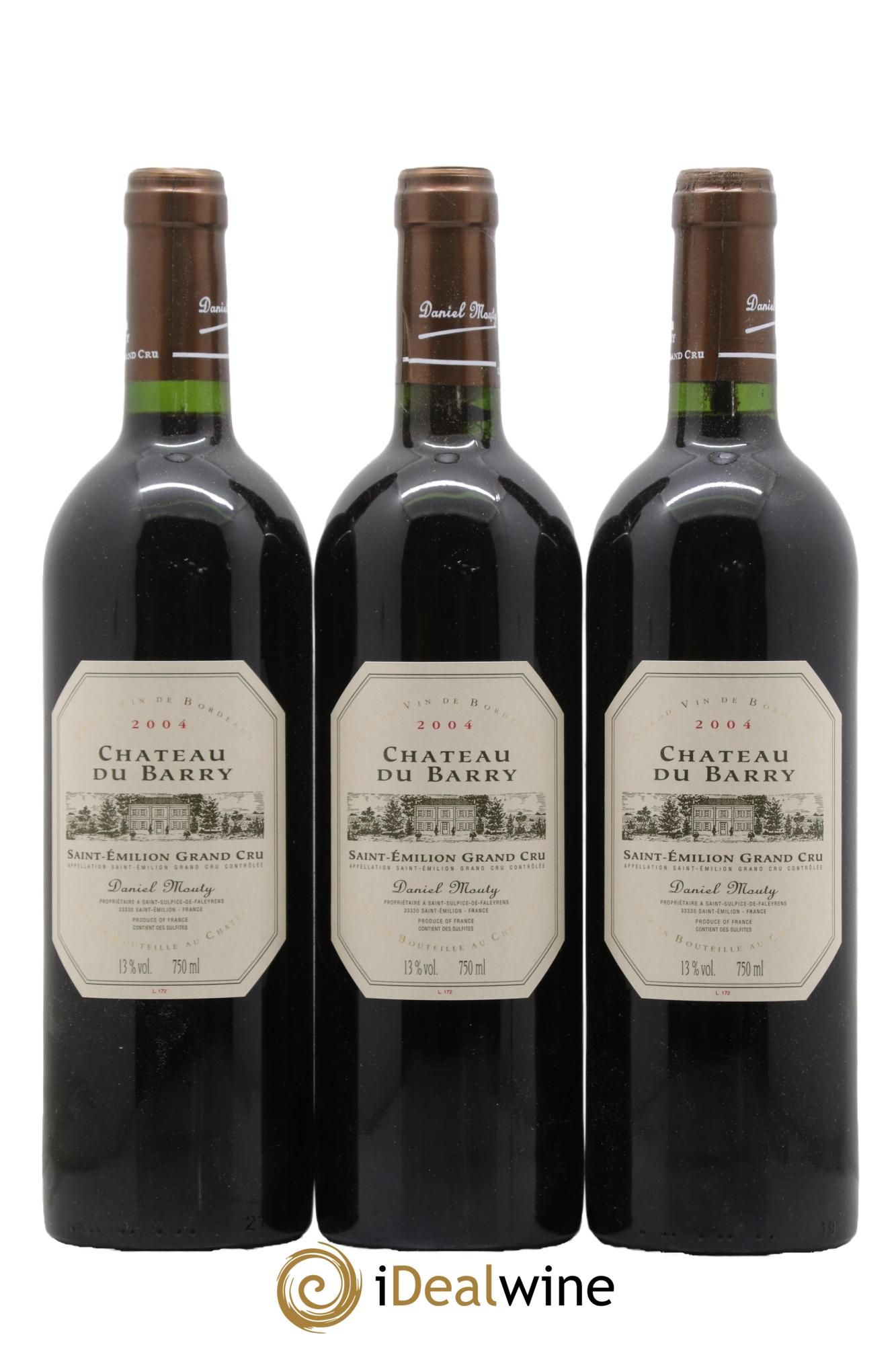 Saint-Émilion Grand Cru Château du Barry 2004 - Lot de 12 bouteilles - 3