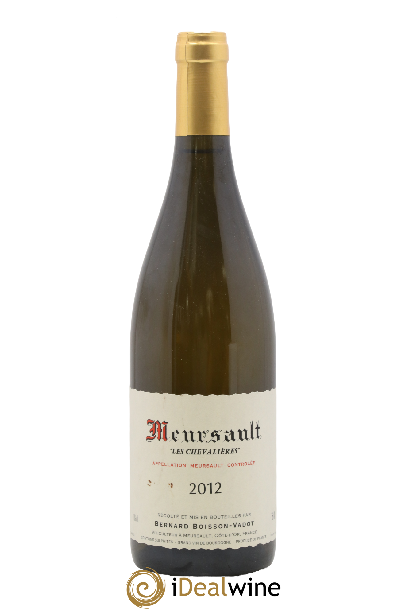 Meursault Les Chevalières Boisson-Vadot (Domaine) 2012 - Posten von 1 Flasche - 0