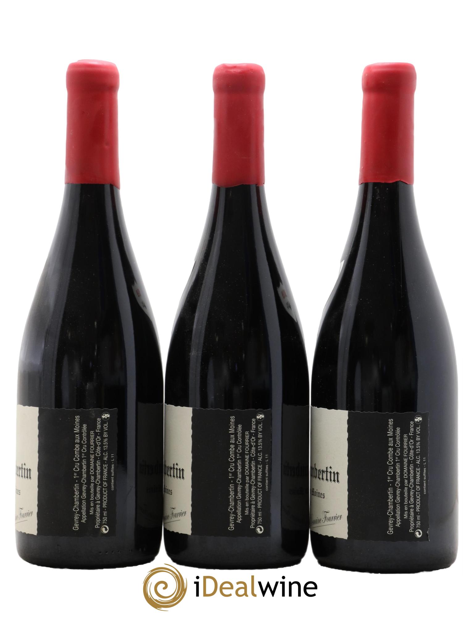 Gevrey-Chambertin 1er Cru Combe aux Moines Vieilles Vignes Fourrier (Domaine) 2019 - Lot de 3 bouteilles - 1