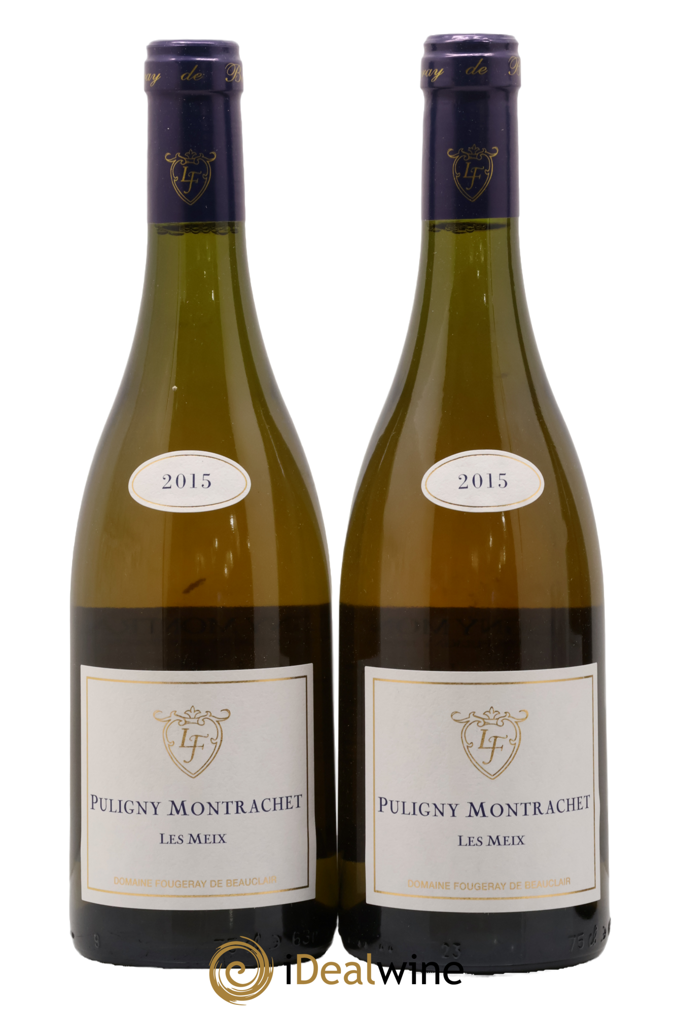 Puligny-Montrachet Les Meix Fougeray de Beauclair 2015 - Lot de 2 bouteilles - 0