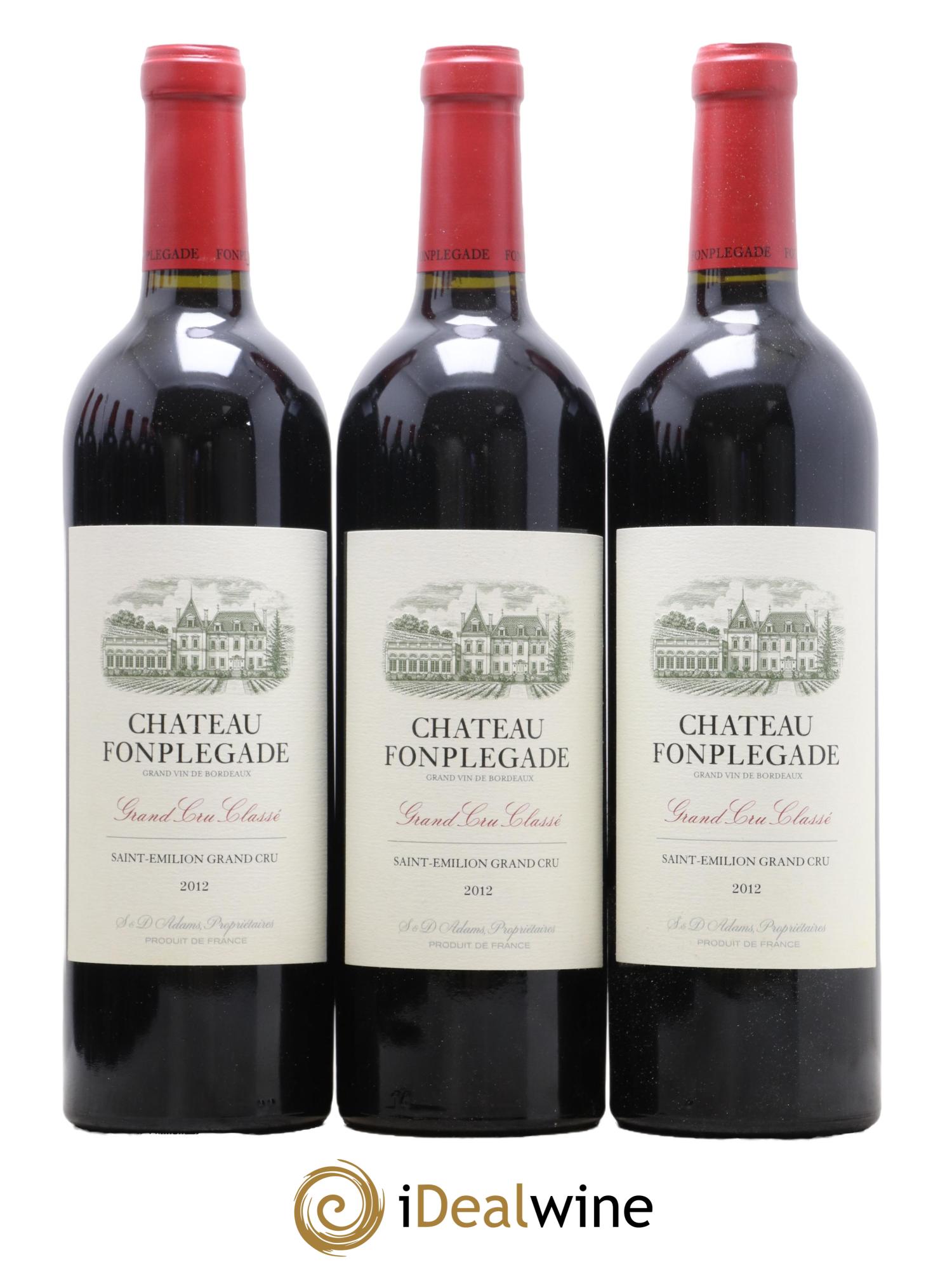 Château Fonplegade Grand Cru Classé 2012 - Lot de 12 bouteilles - 2