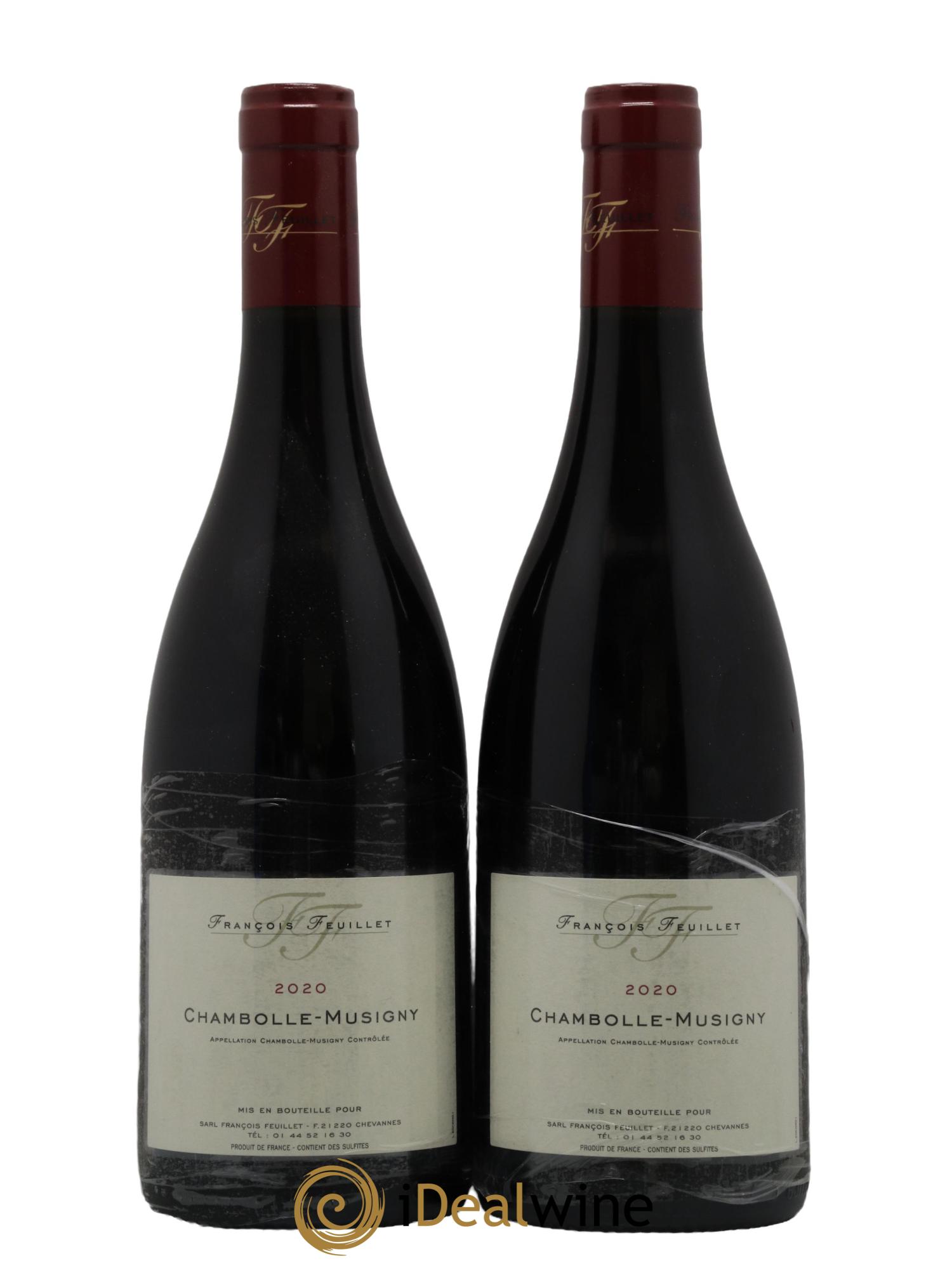 Chambolle-Musigny Domaine Francois Feuillet 2020 - Lot de 2 bouteilles - 0