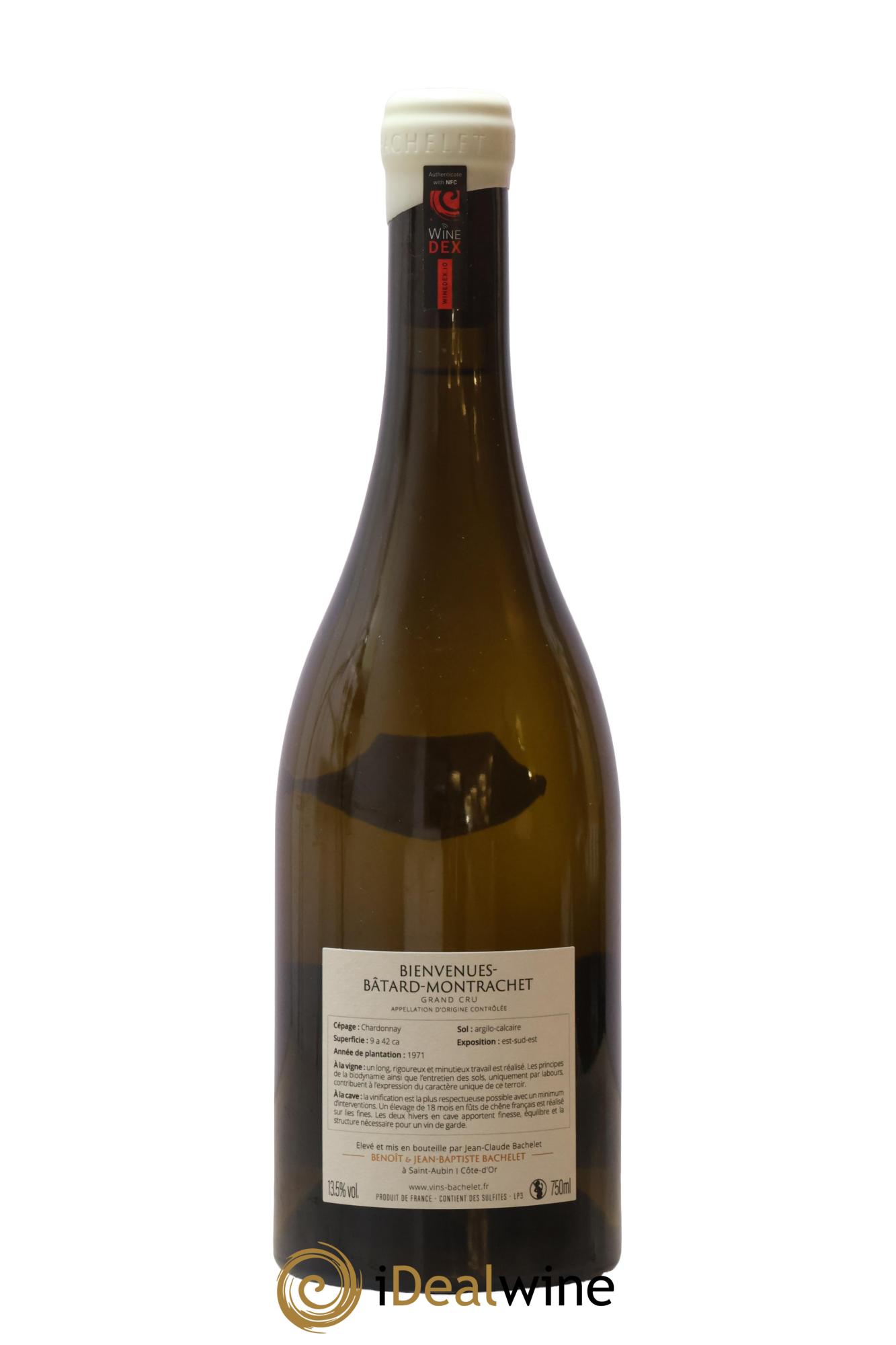 Bienvenues-Bâtard-Montrachet Grand Cru Jean-Claude Bachelet (Domaine) 2022 - Posten von 1 Flasche - 1