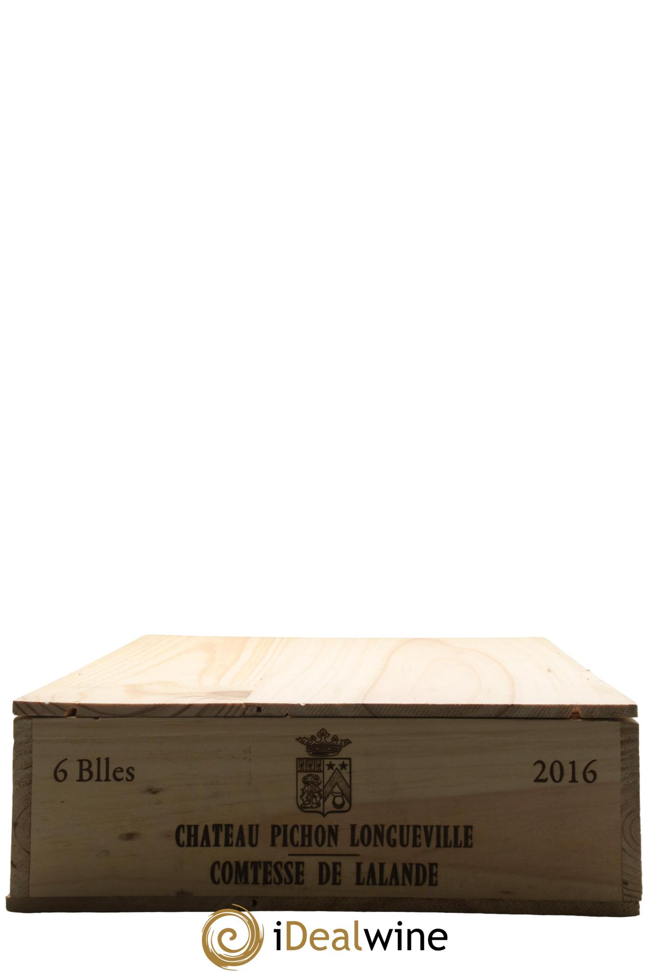 Château Pichon Longueville Comtesse de Lalande 2ème Grand Cru Classé 2016 - Lotto di 6 bottiglie - 5