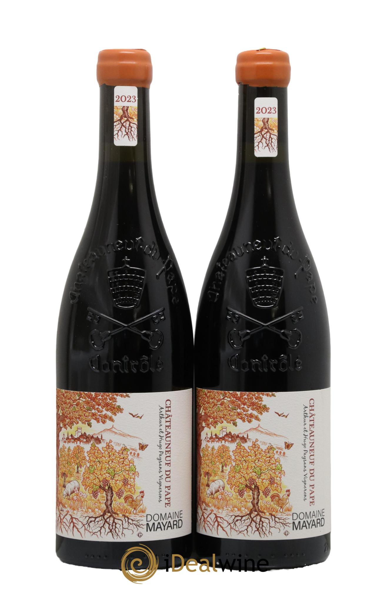 Châteauneuf-du-Pape Mayard (Domaine) 2023 - Lot de 2 bouteilles - 0