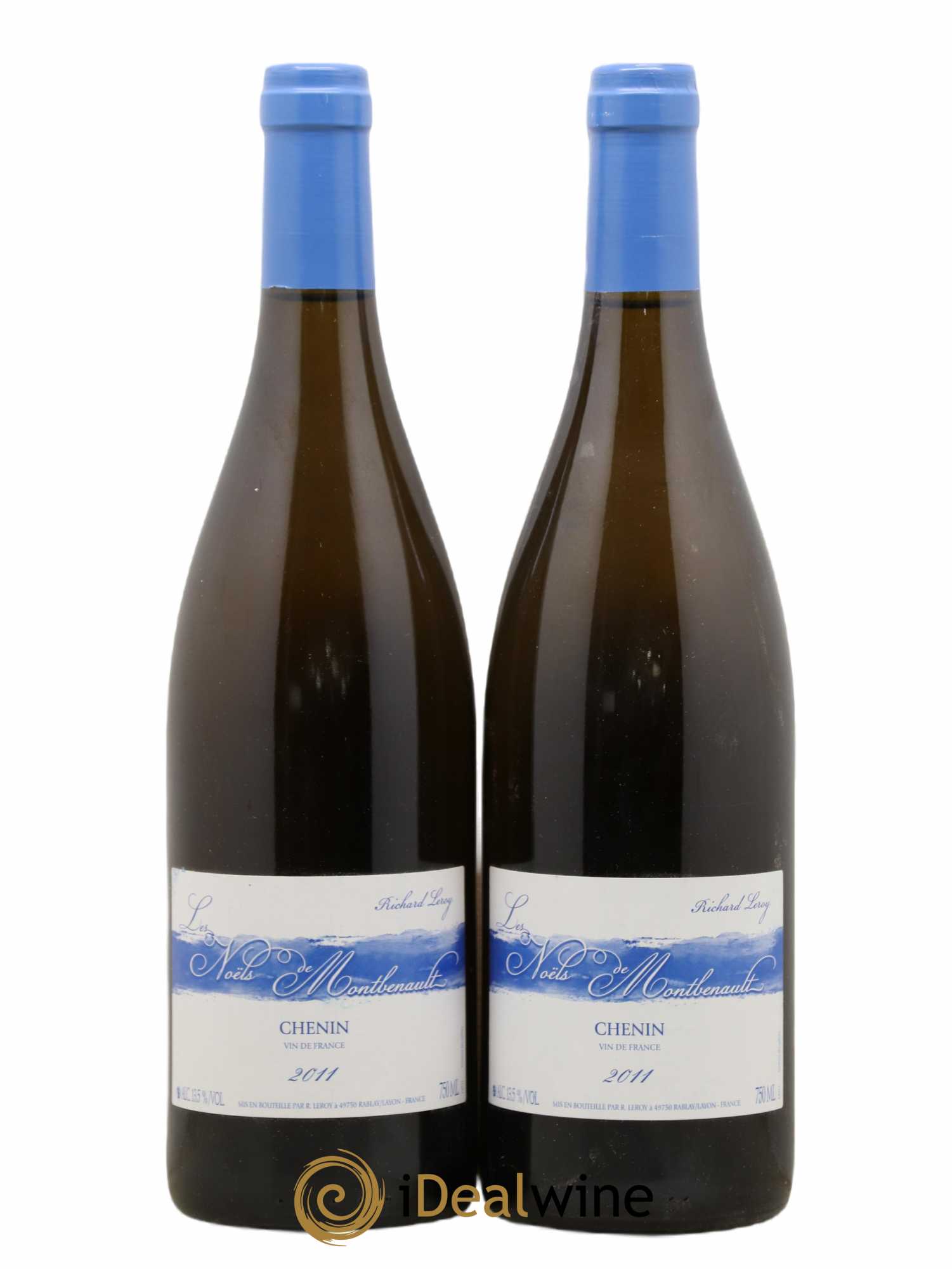 Vin de France Les Noëls de Montbenault Richard Leroy 2011 - Lot de 2 bouteilles - 0