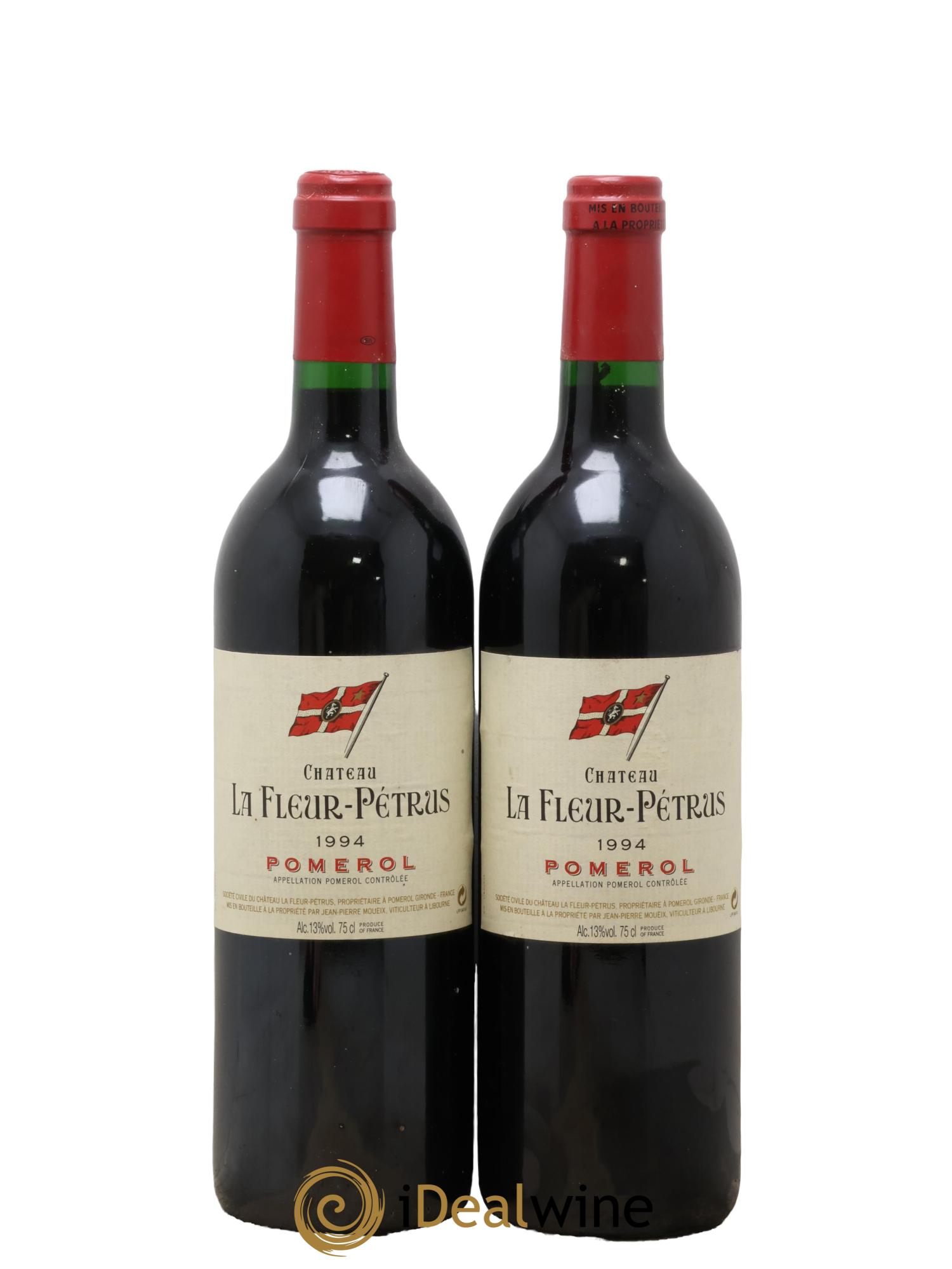 Château la Fleur Petrus 1994 - Lot of 2 bottles - 0