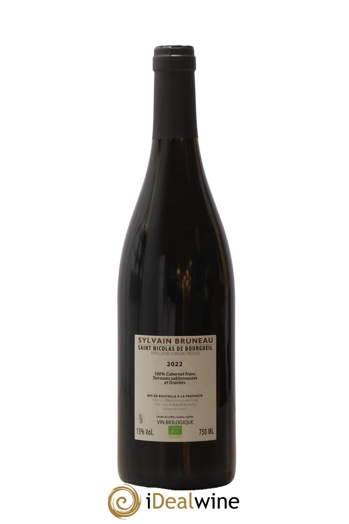 Saint-Nicolas de Bourgueil Si Le Vin Domaine Sylvain Bruneau 2022 - Lot de 1 bouteille - 1