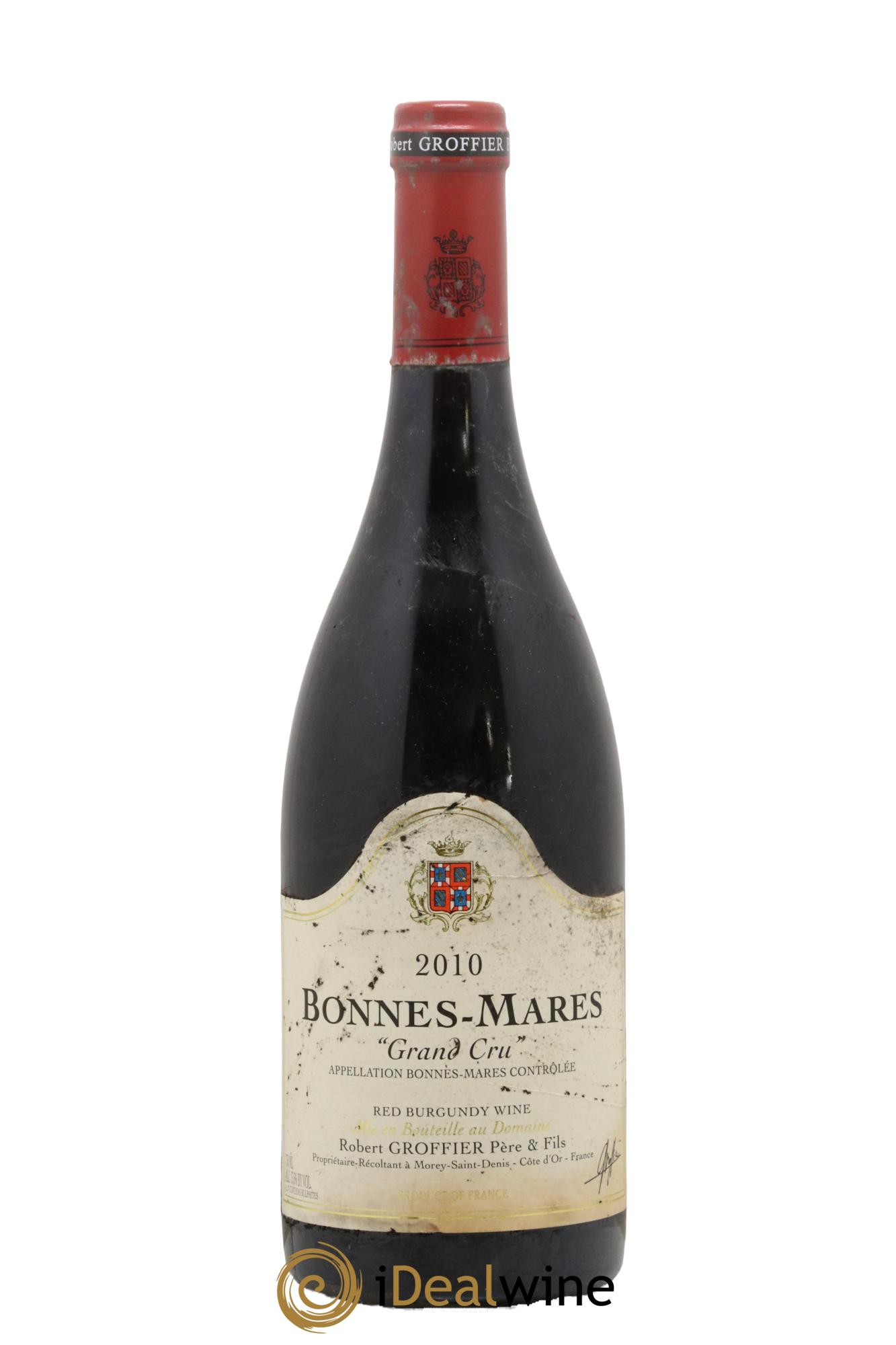 Bonnes-Mares Grand Cru Robert Groffier Père & Fils (Domaine) 2010 - Lotto di 1 bottiglia - 0