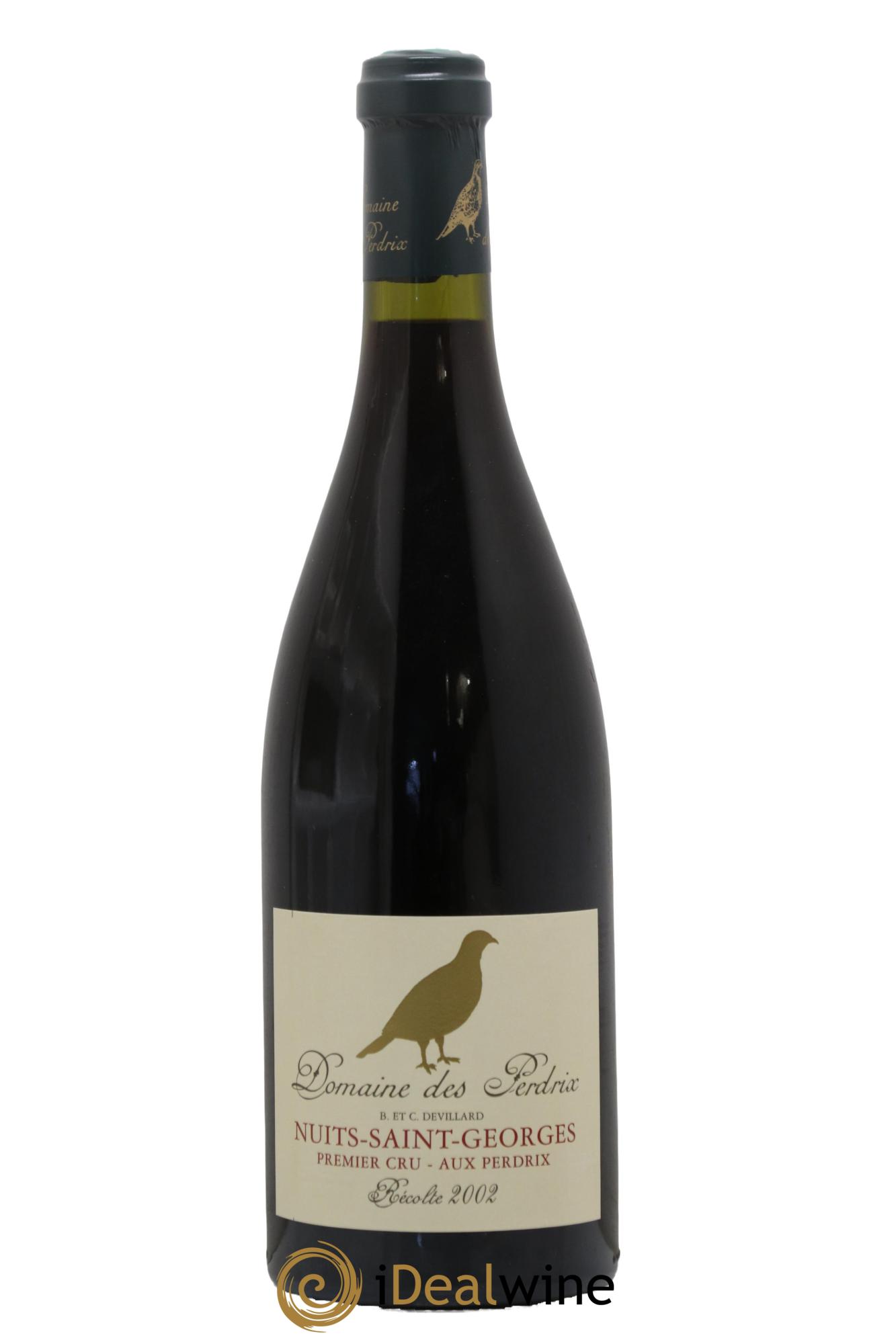 Nuits-Saint-Georges 1er Cru Aux Perdrix Perdrix (Domaine des) 2002 - Posten von 1 Flasche - 0