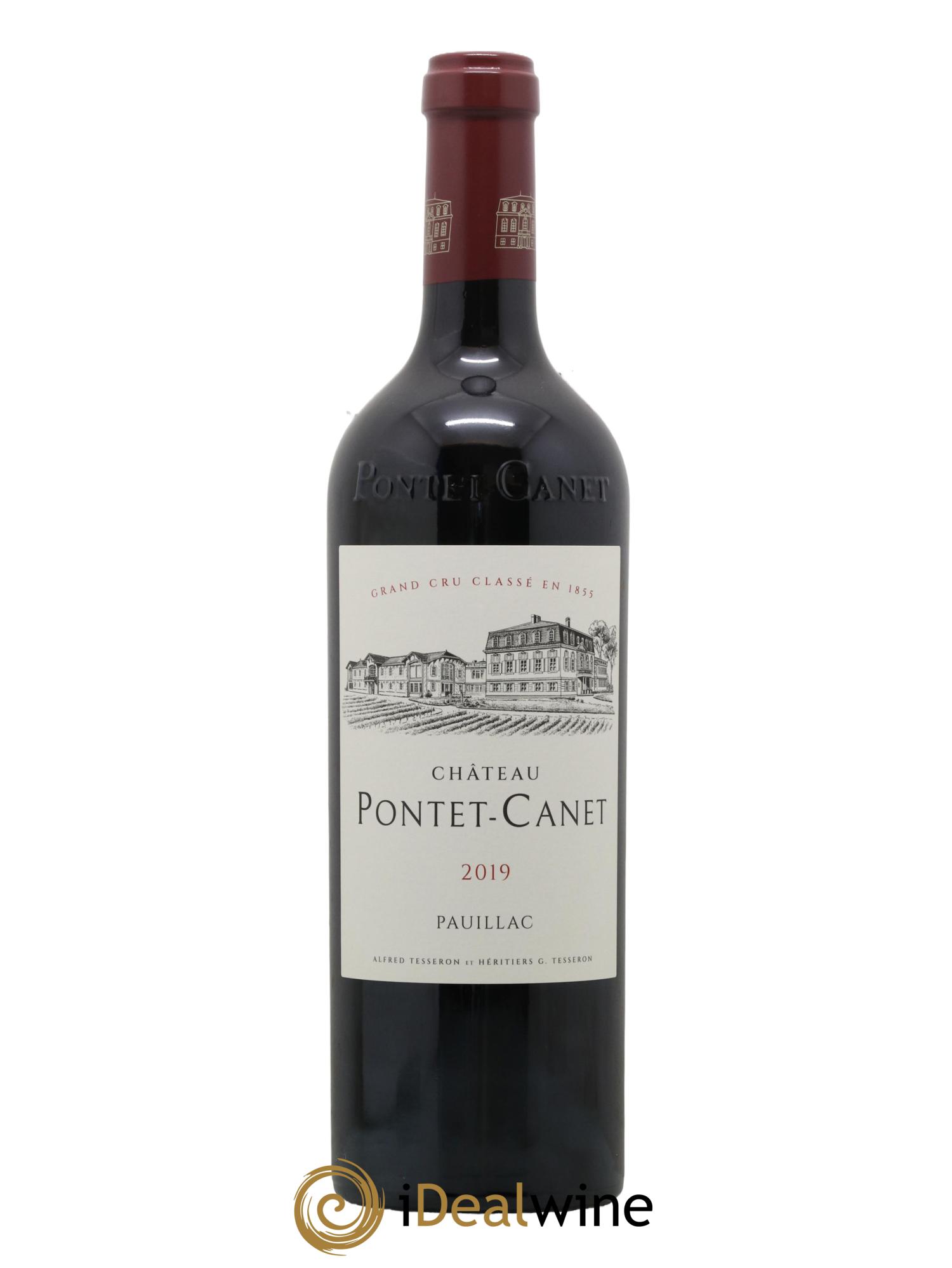 Château Pontet Canet 5ème Grand Cru Classé 2019 - Lot de 1 bouteille - 0