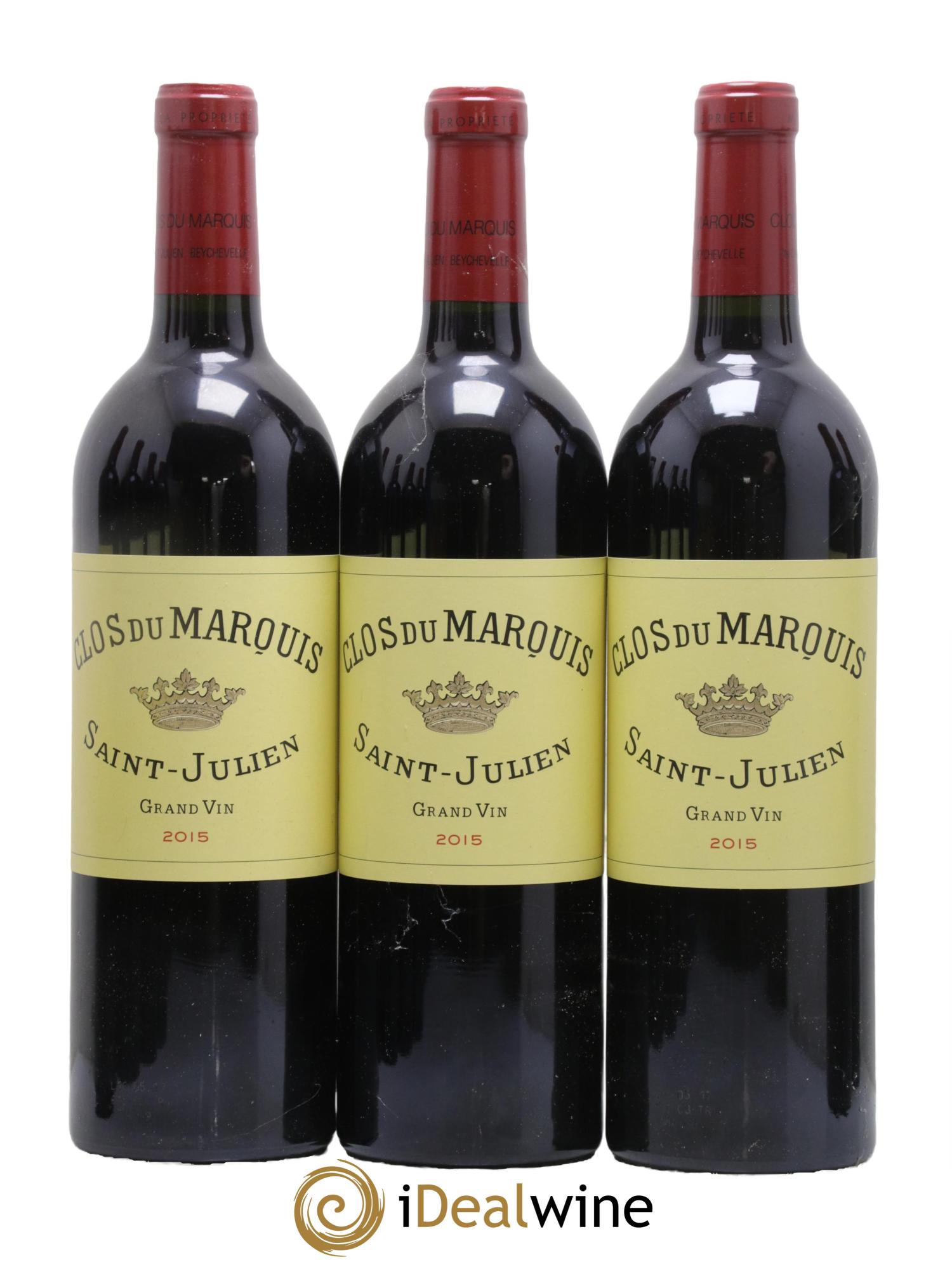 Clos du Marquis 2015 - Lot de 12 bouteilles - 2