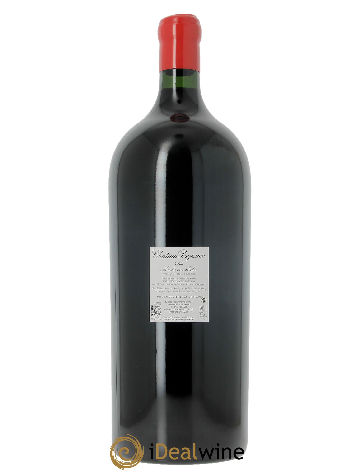 Château Poujeaux 2024 - Lote de 1 Matusalem - 2