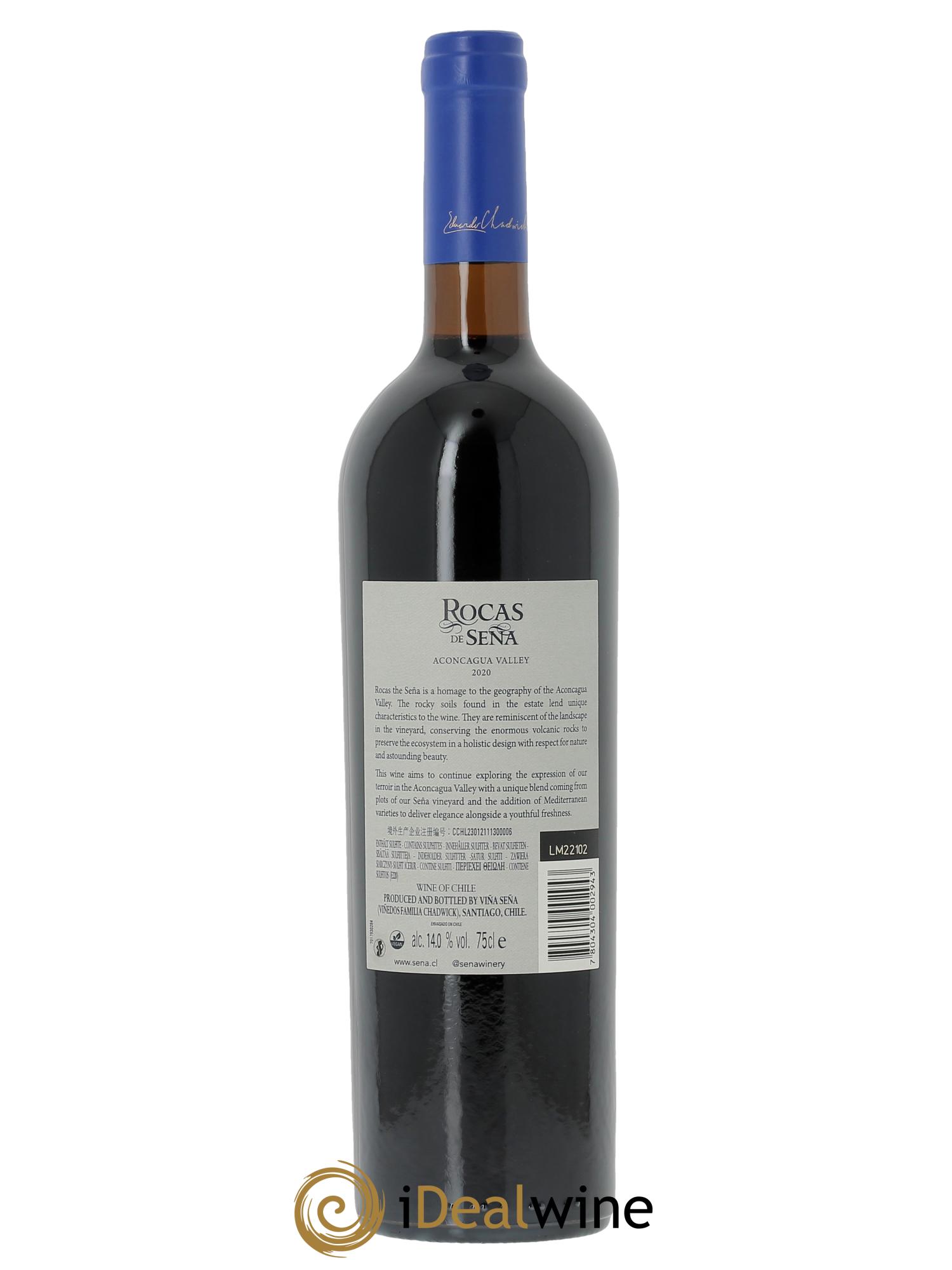 Chili Rocas de Sena Domaine Sena  2020 - Lot of 1 bottle - 1