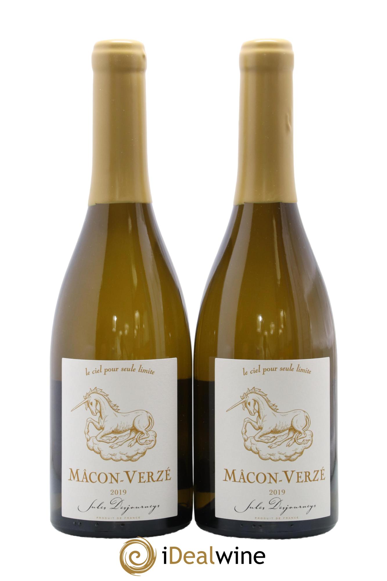 Mâcon-Verzé Jules Desjourneys 2019 - Lot de 2 bouteilles - 0