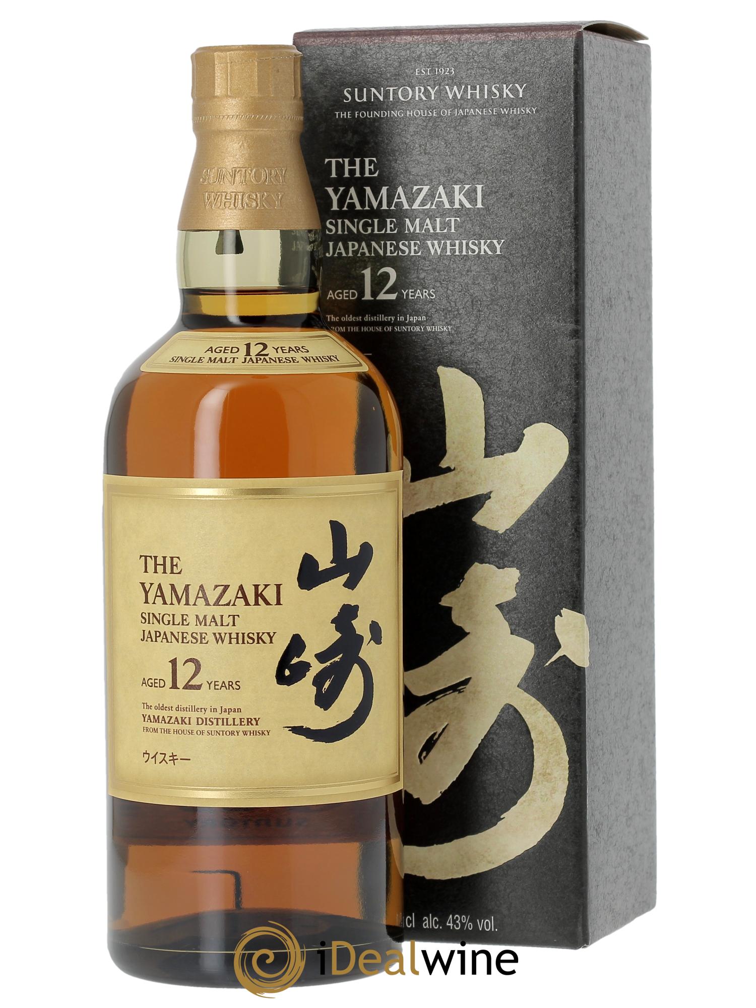 Whisky Yamazaki 12 years (43°)  - Lot de 1 bouteille - 0